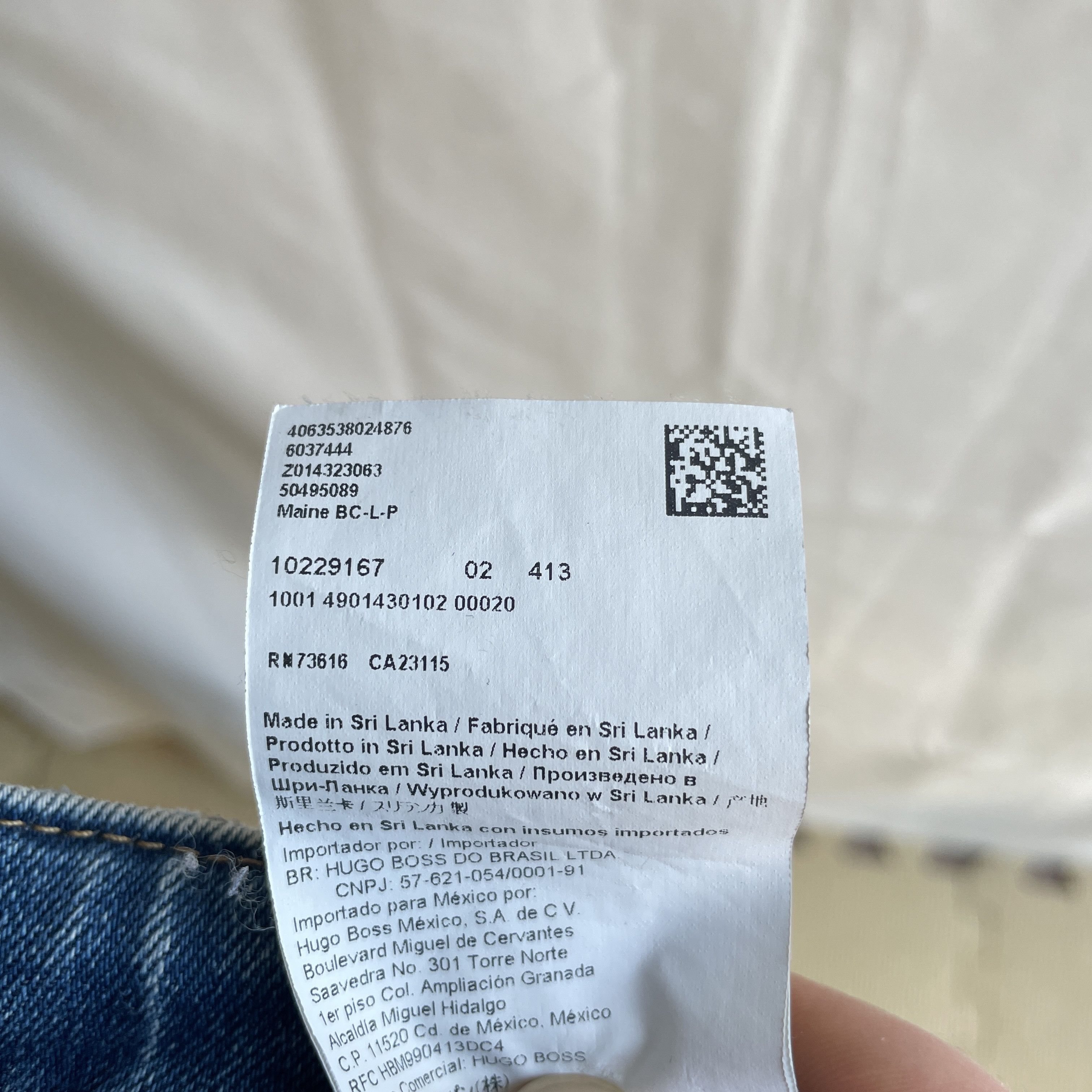 Hugo Boss Hugo Boss Orange Maine Distressed Repaired Stretch Denim Size US 32 / EU 48 - 17 Thumbnail