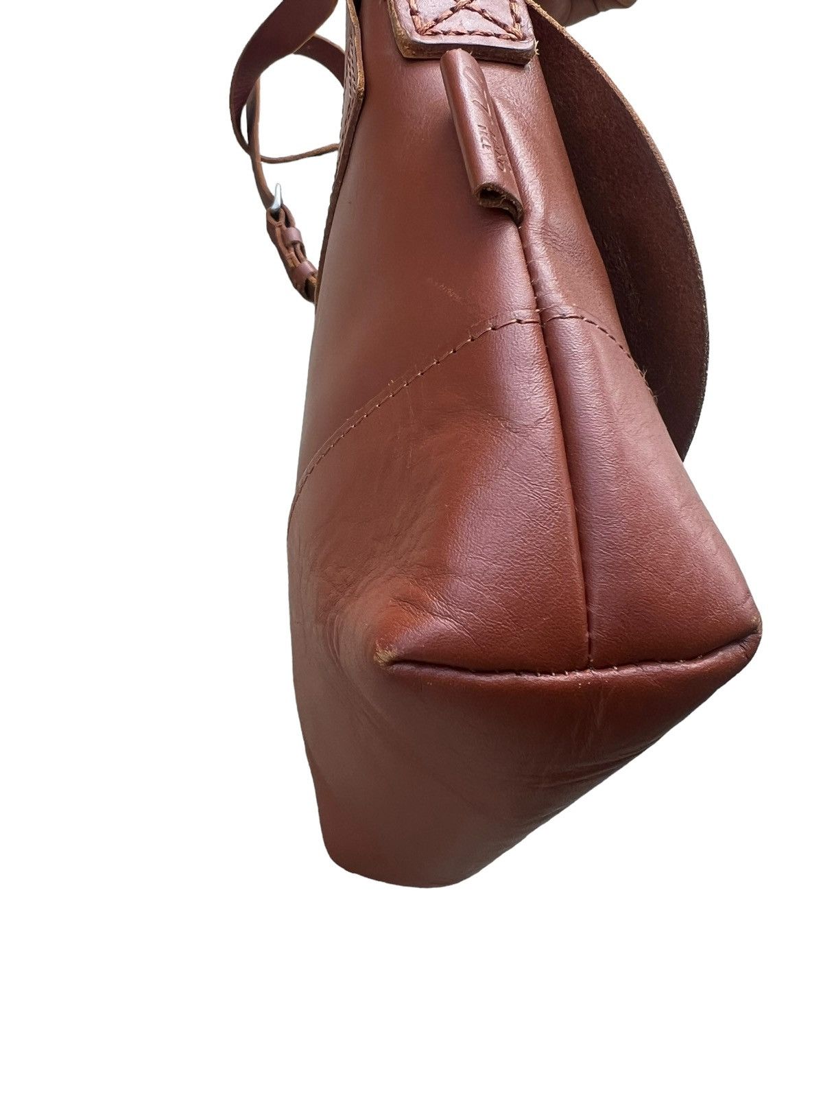 Leather Vintage H1203 Mano Fece Japan Leather Bag Size ONE SIZE - 13 Thumbnail