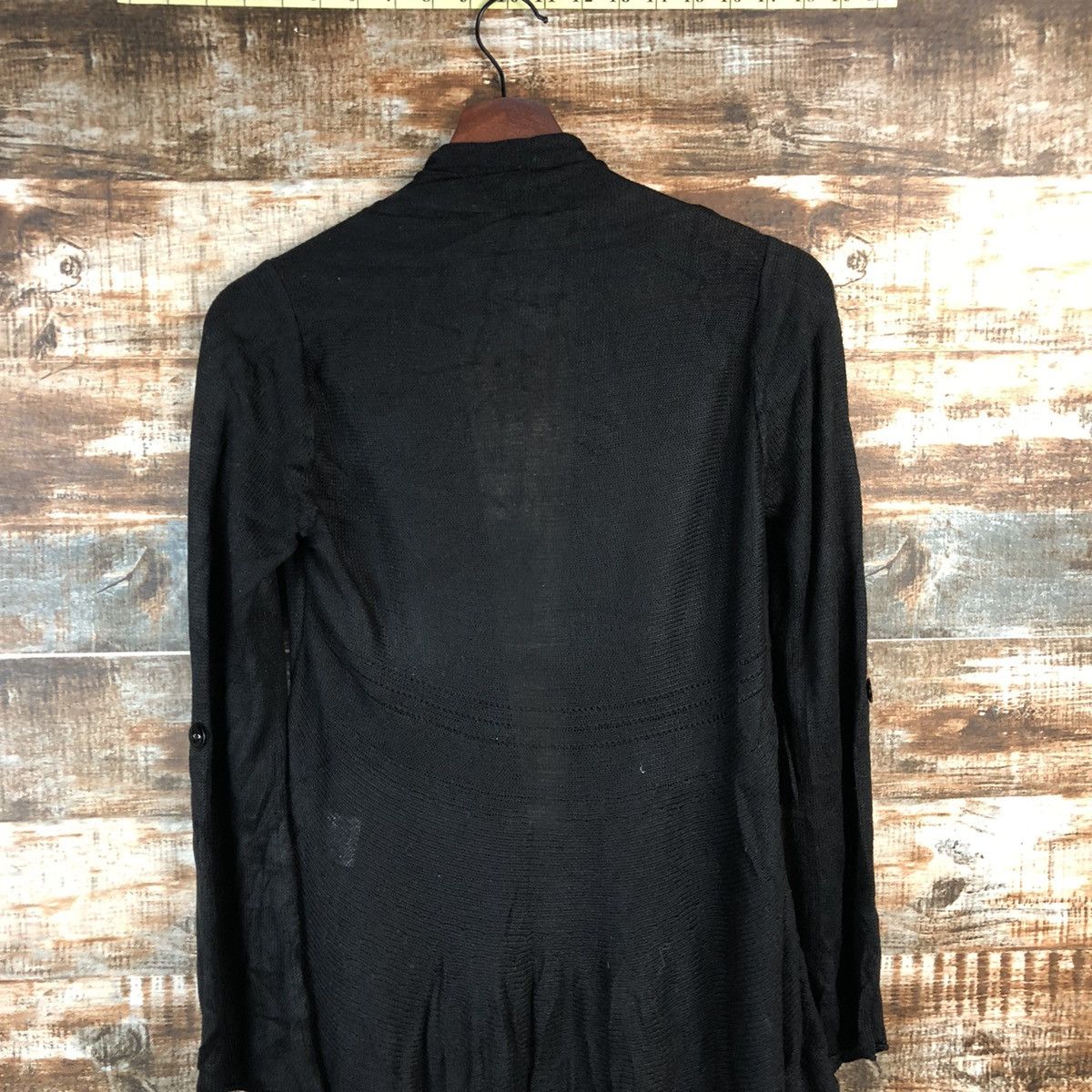 Homespun Knitwear × Japanese Brand DL Vicky Black Cardigan Knitwear #C599 Size S / US 4 / IT 40 - 11 Thumbnail