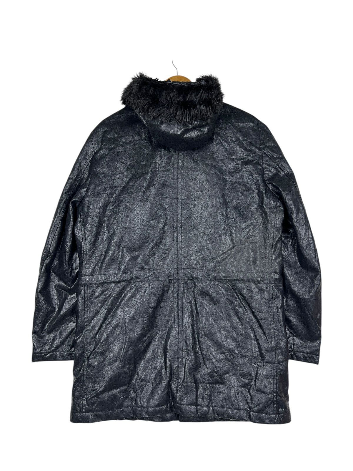 Comme Ca Ism 🔥 Comme ca Ism Faux Fur Trim Coated Jacket Size US M / EU 48-50 / 2 - 10 Thumbnail