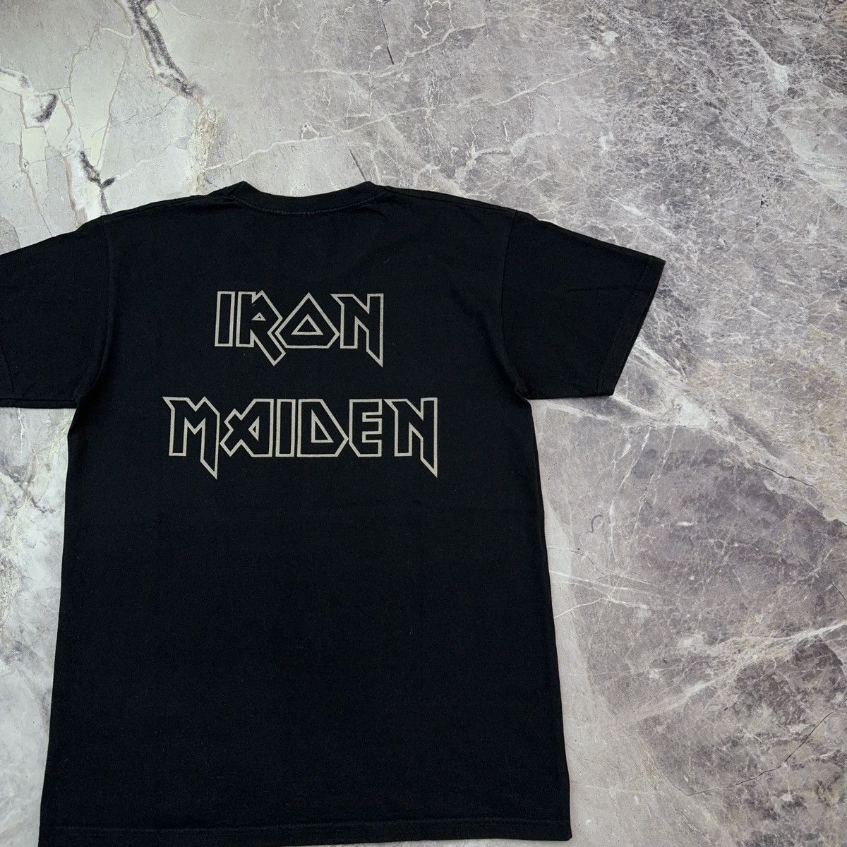 Band Tees × Vintage Vintage 00s Iron Maiden Trooper Skeleton Heavy Metal Rock Size US M / EU 48-50 / 2 - 16 Thumbnail