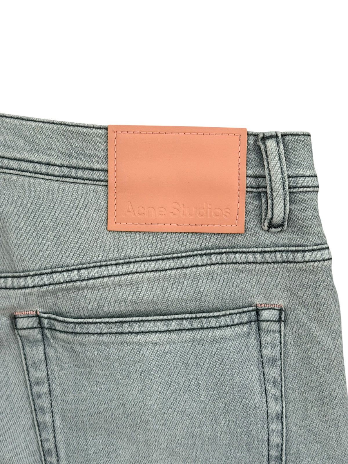 Acne Studios Acne Studios River Jeans Stone Grey Slim Fit Size US 31 - 4 Thumbnail