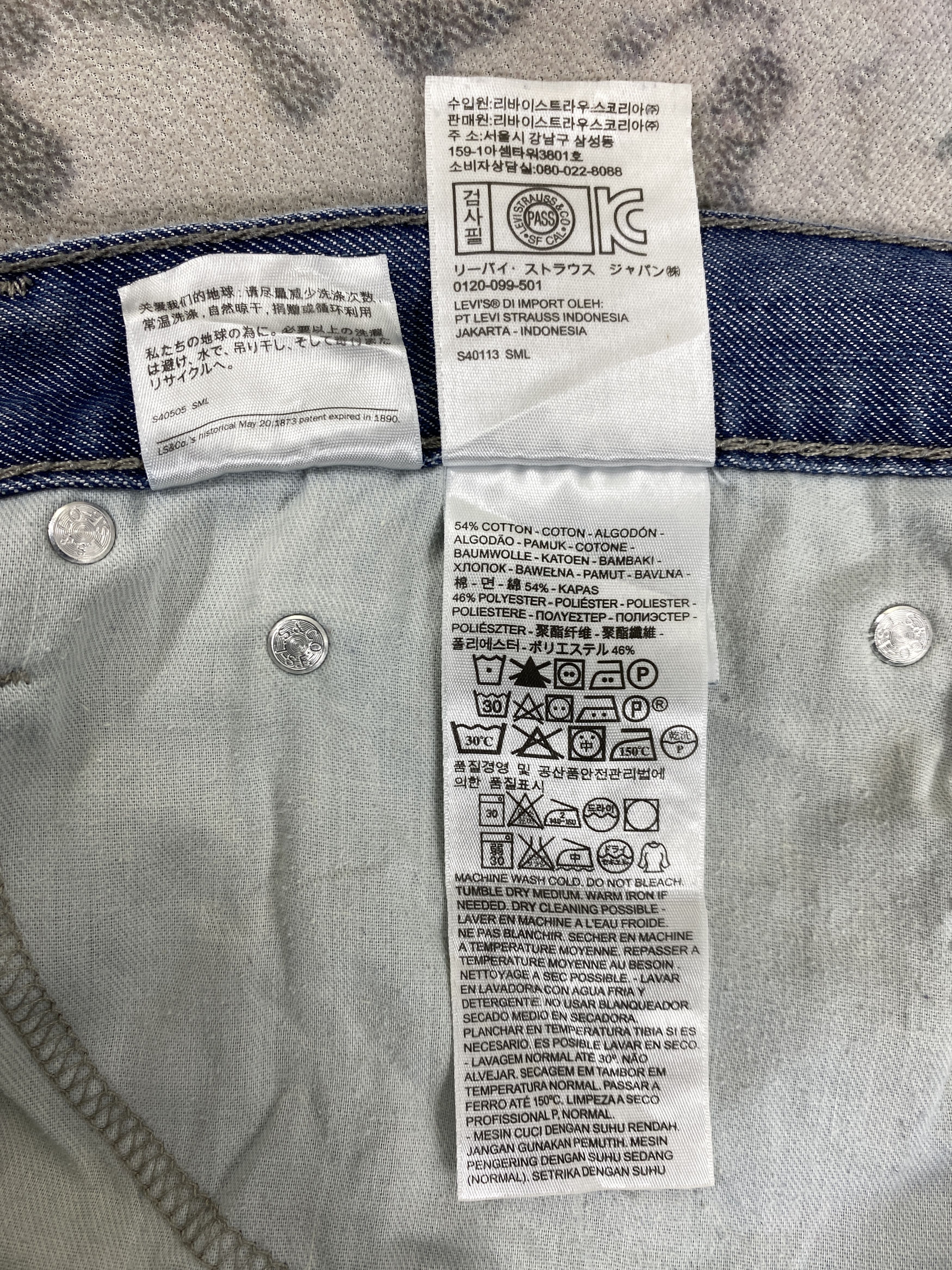 Levi's Blue Vintage Levi's 514 Distressed Denim 38 x 28.5 -JN136 Size US 38 / EU 54 - 10 Thumbnail