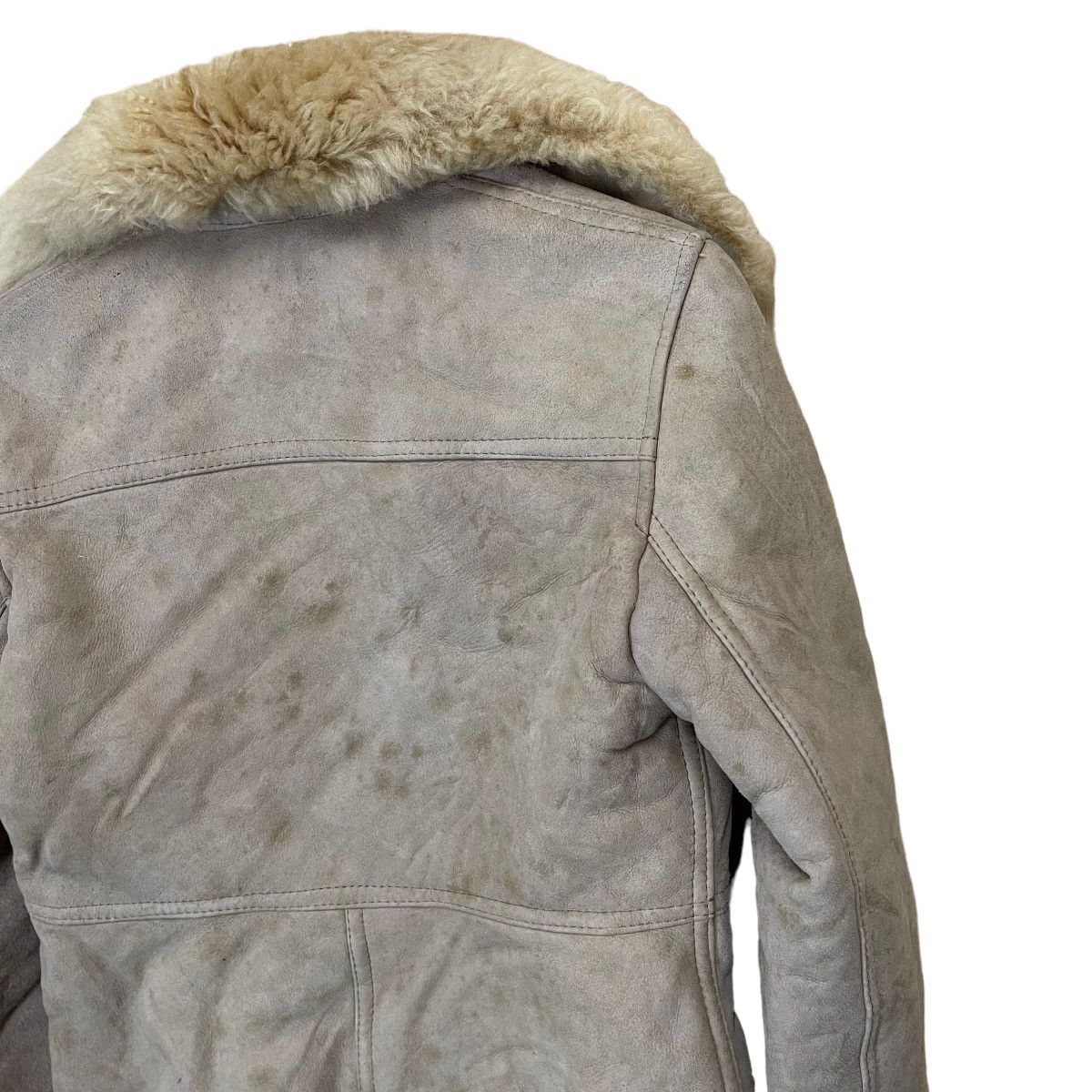 Leather JAPANASE SHERPA LINING LEATHER HEAVYCOAT JACKET Size US S / EU 44-46 / 1 - 14 Thumbnail
