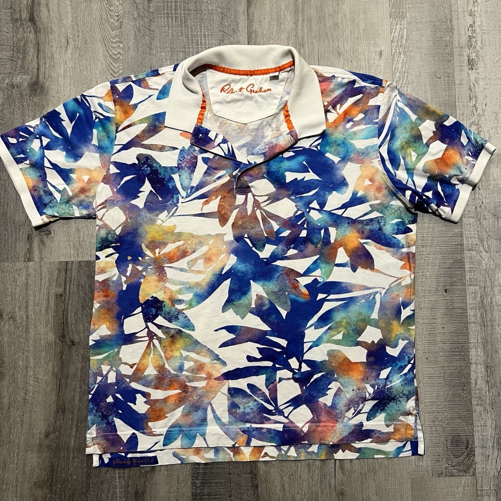 Robert Graham Robert Graham Clubhouse Messina Golf Multicolor Polo Shirt M Size US M / EU 48-50 / 2 - 1 Thumbnail