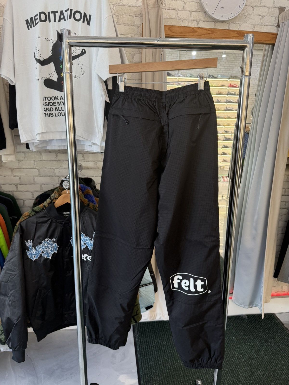 FELT FELT “Wetland” Black Pants Size US 30 / EU 46 - 2 Thumbnail