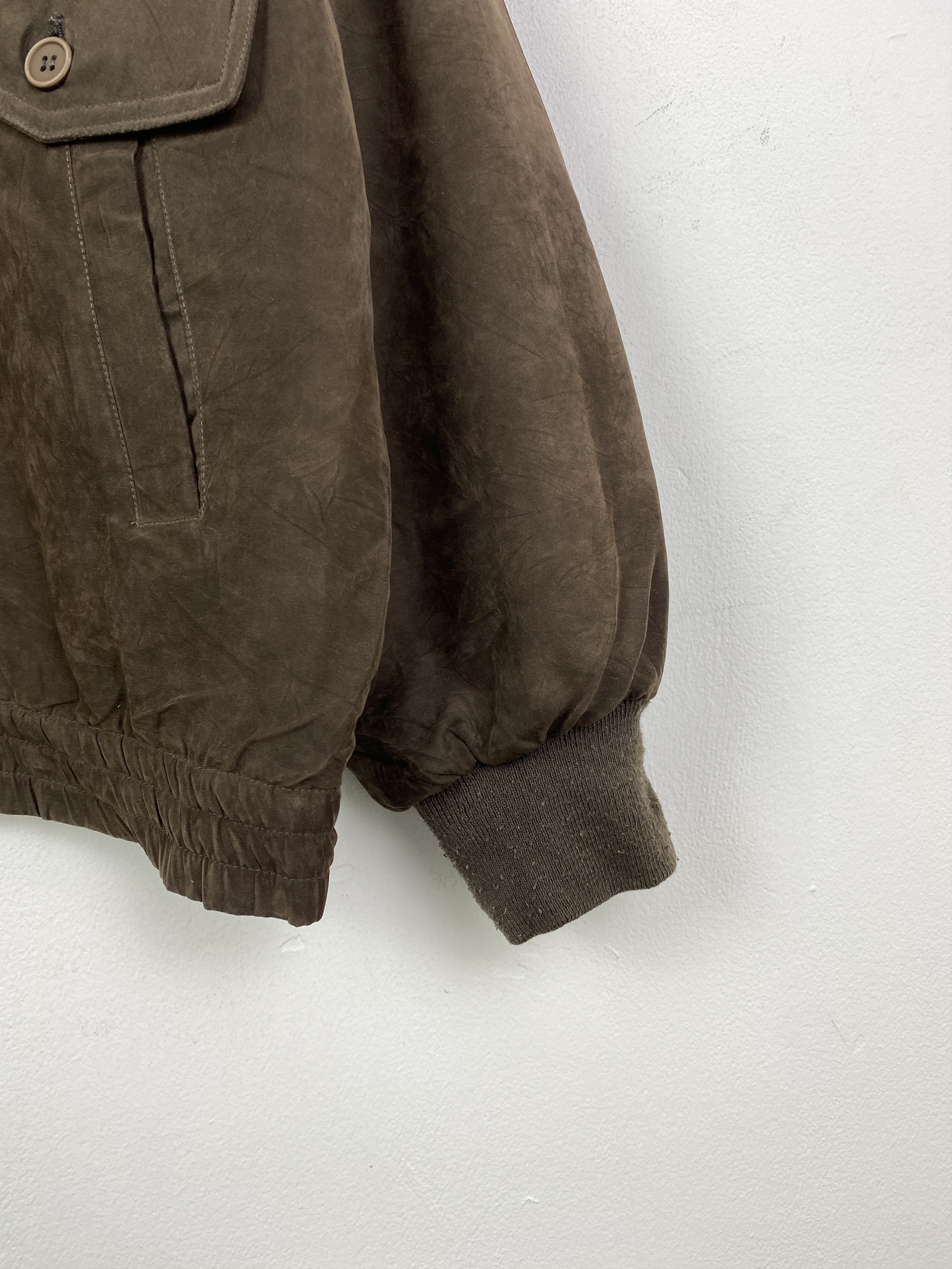 Gianni Valentino Vintage Gianni Valentino Suede-Effect Blouson Jacket JA0238 Size US L / EU 52-54 / 3 - 10 Thumbnail