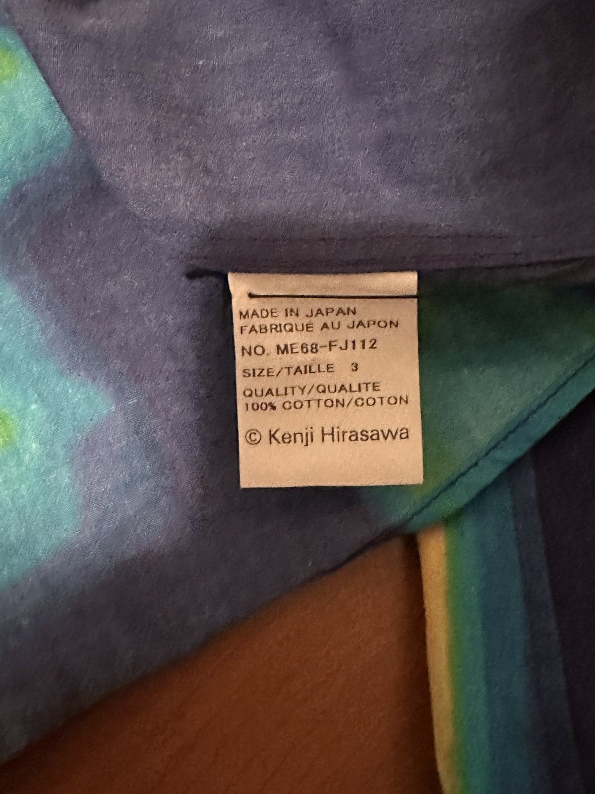 Issey Miyake RARE GRAIL Issey Miyake Kenji Hirasawa runway collab shirt Size US M / EU 48-50 / 2 - 9 Thumbnail