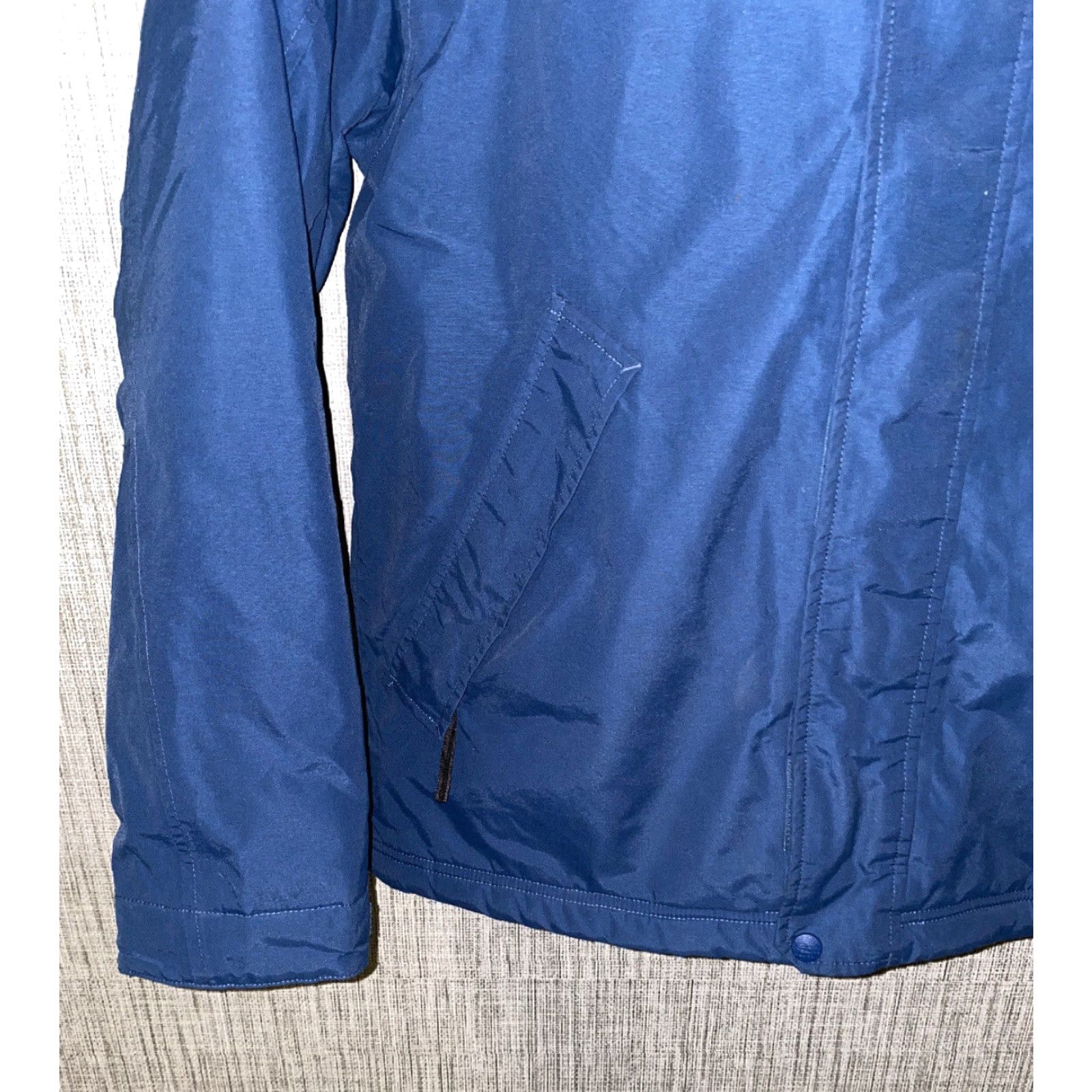 Vintage L.L. Bean Mens Blue Fleece Lined Full Zip Nylon Jacket Size US M / EU 48-50 / 2 - 3 Thumbnail