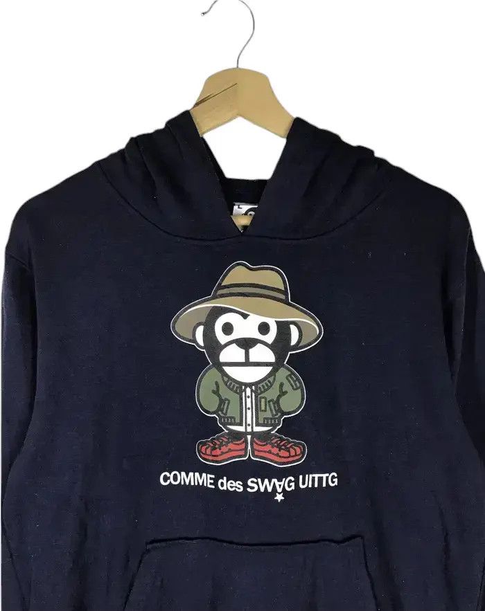 Japanese Brand Comme Des SWAG UITTG Hoodies Size US L / EU 52-54 / 3 - 3 Thumbnail