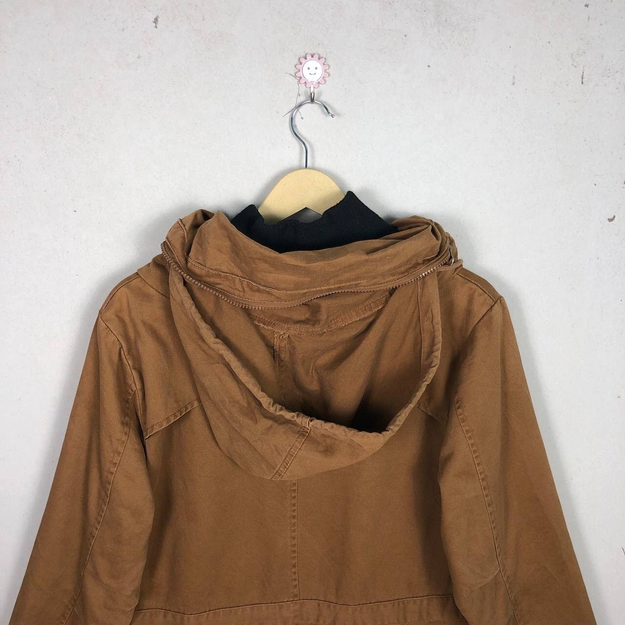 Japanese Brand Power To The People Soft Brown Parkas Jacket Size US M / EU 48-50 / 2 - 4 Thumbnail