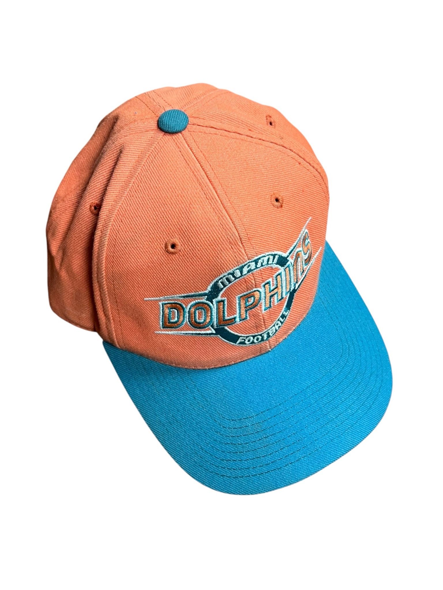 Sports Specialties Sports Specialties Miami Dolphins NFL Football Snapback Hat Size ONE SIZE - 4 Thumbnail
