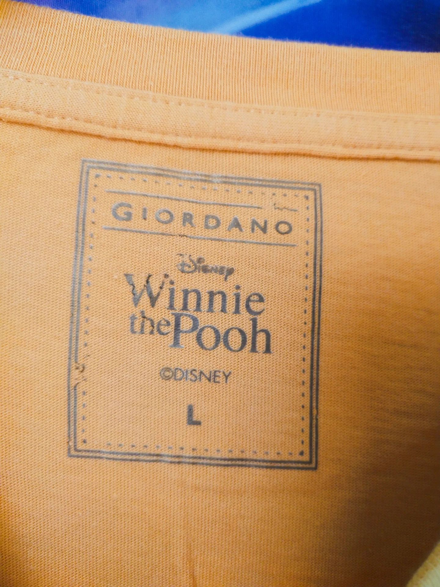 Disney Disney Winnie The Pooh x Girodano Tigger Yellow Cartoon Tee Size US L / EU 52-54 / 3 - 5 Thumbnail