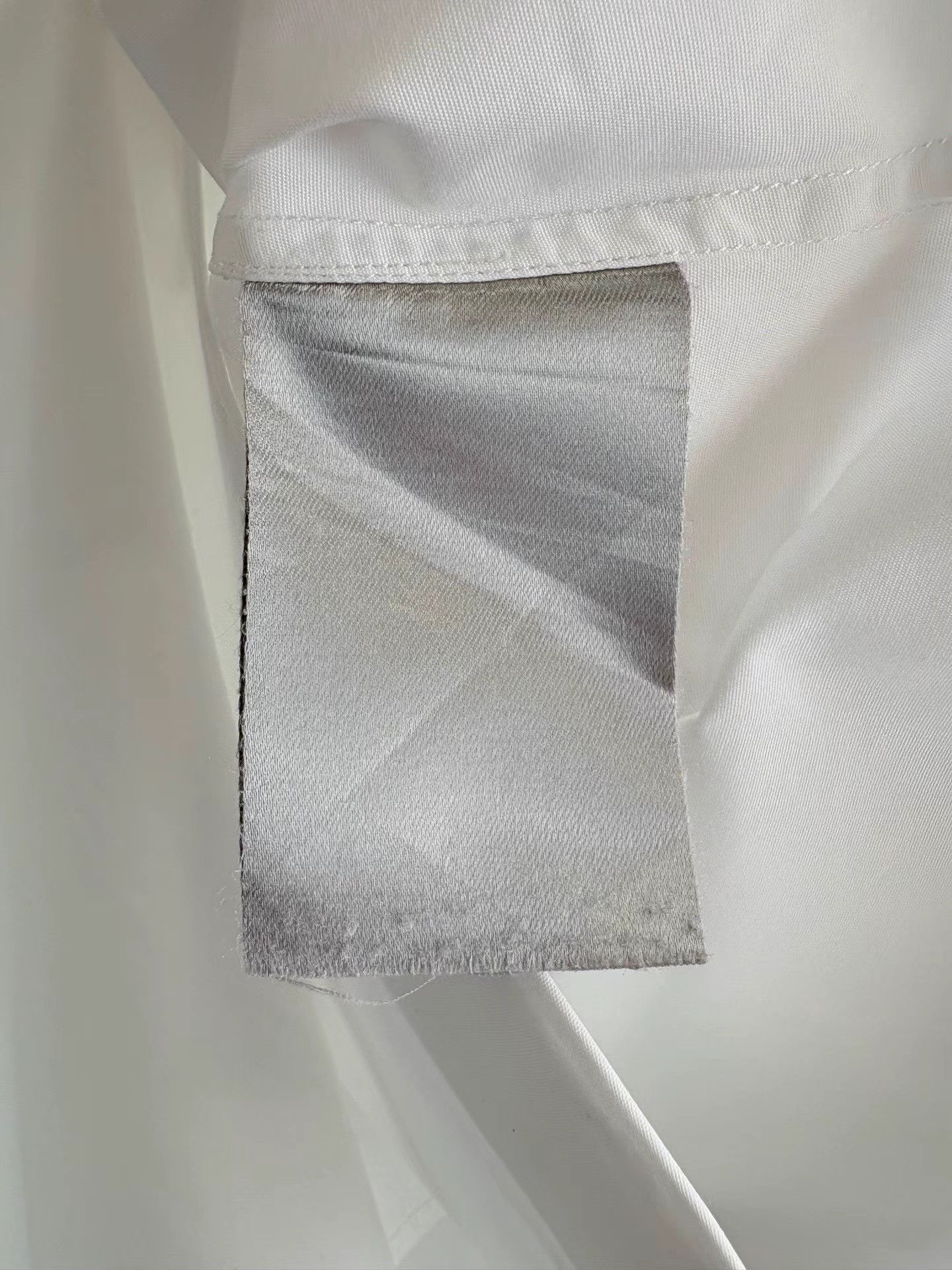 Dior DIOR White Long-Sleeve Shirt Size XS / US 0-2 / IT 36-38 - 4 Thumbnail