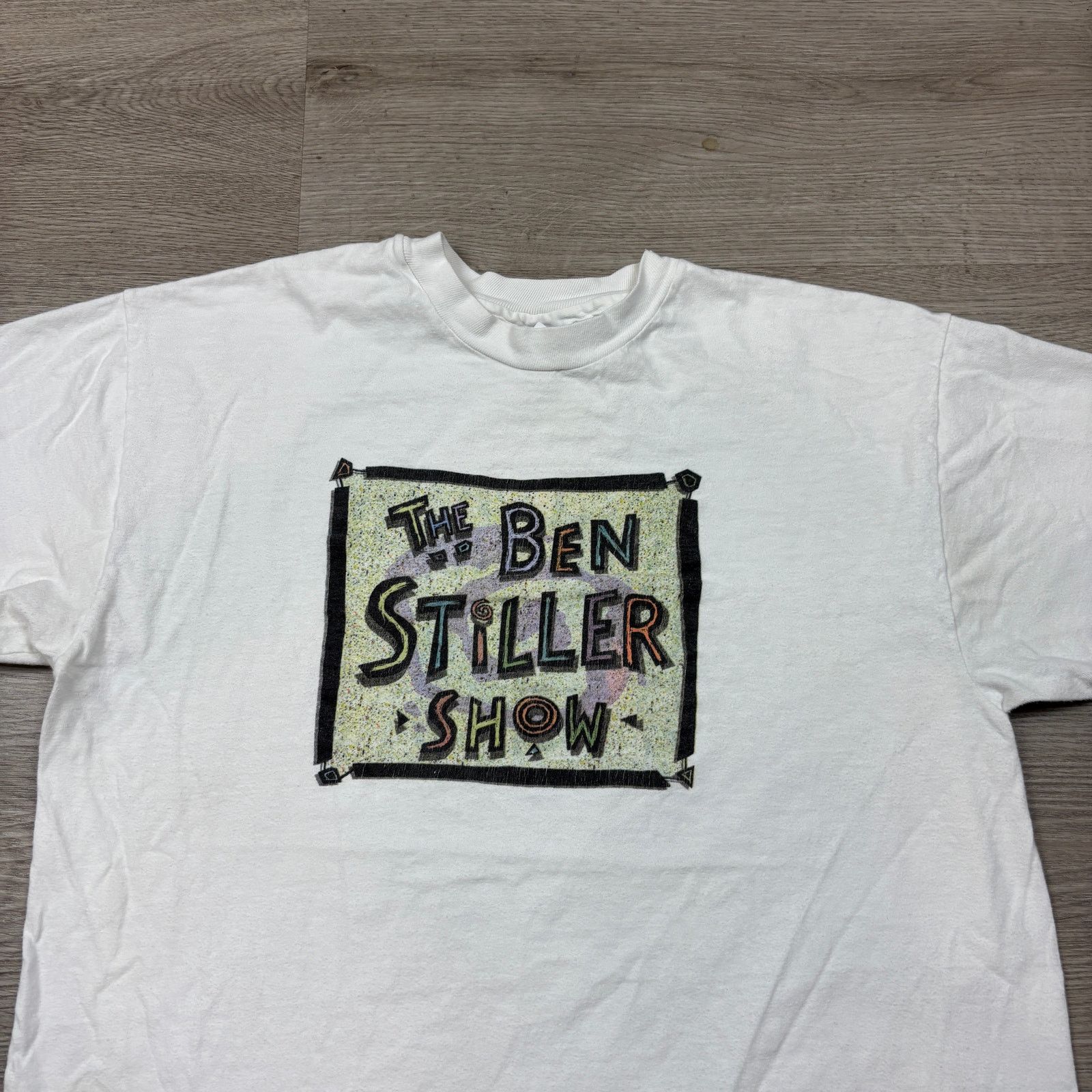 Hanes × Vintage Vintage 90s The Ben Stiller Show Single Stitch Shirt Men's L Size US L / EU 52-54 / 3 - 2 Thumbnail