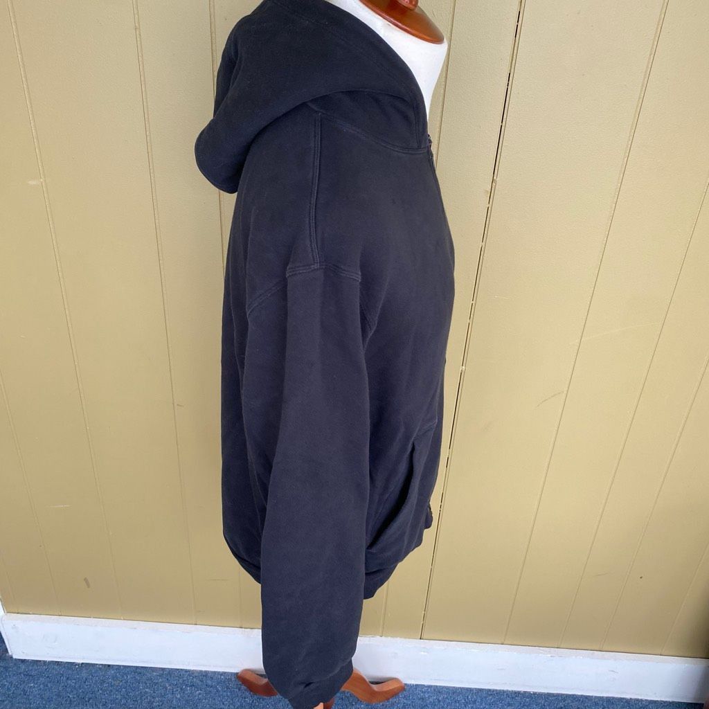 Other Men 2XL full zip lightweight activewear hooded jacket black Size US L / EU 52-54 / 3 - 5 Thumbnail