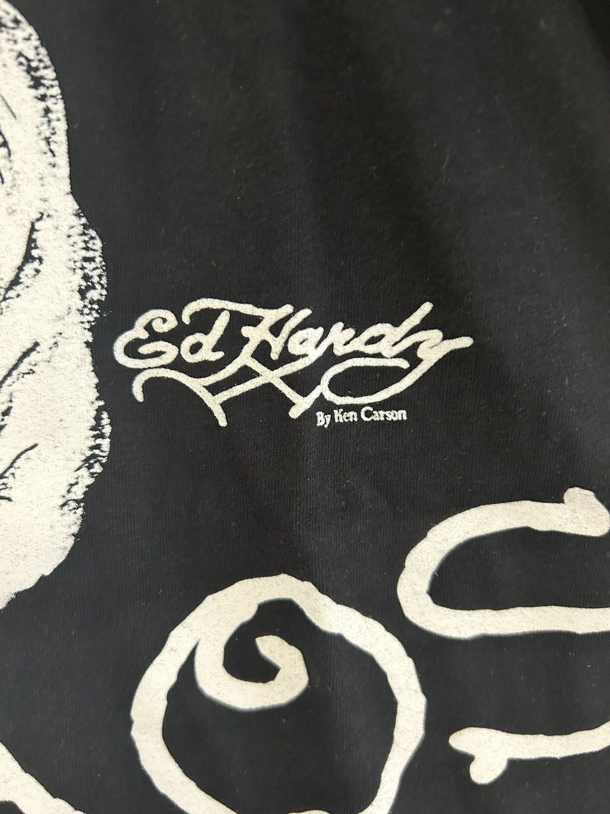 Ed Hardy Ken Carson More Chaos Pistol Tee Shirt Size US M / EU 48-50 / 2 - 2 Thumbnail
