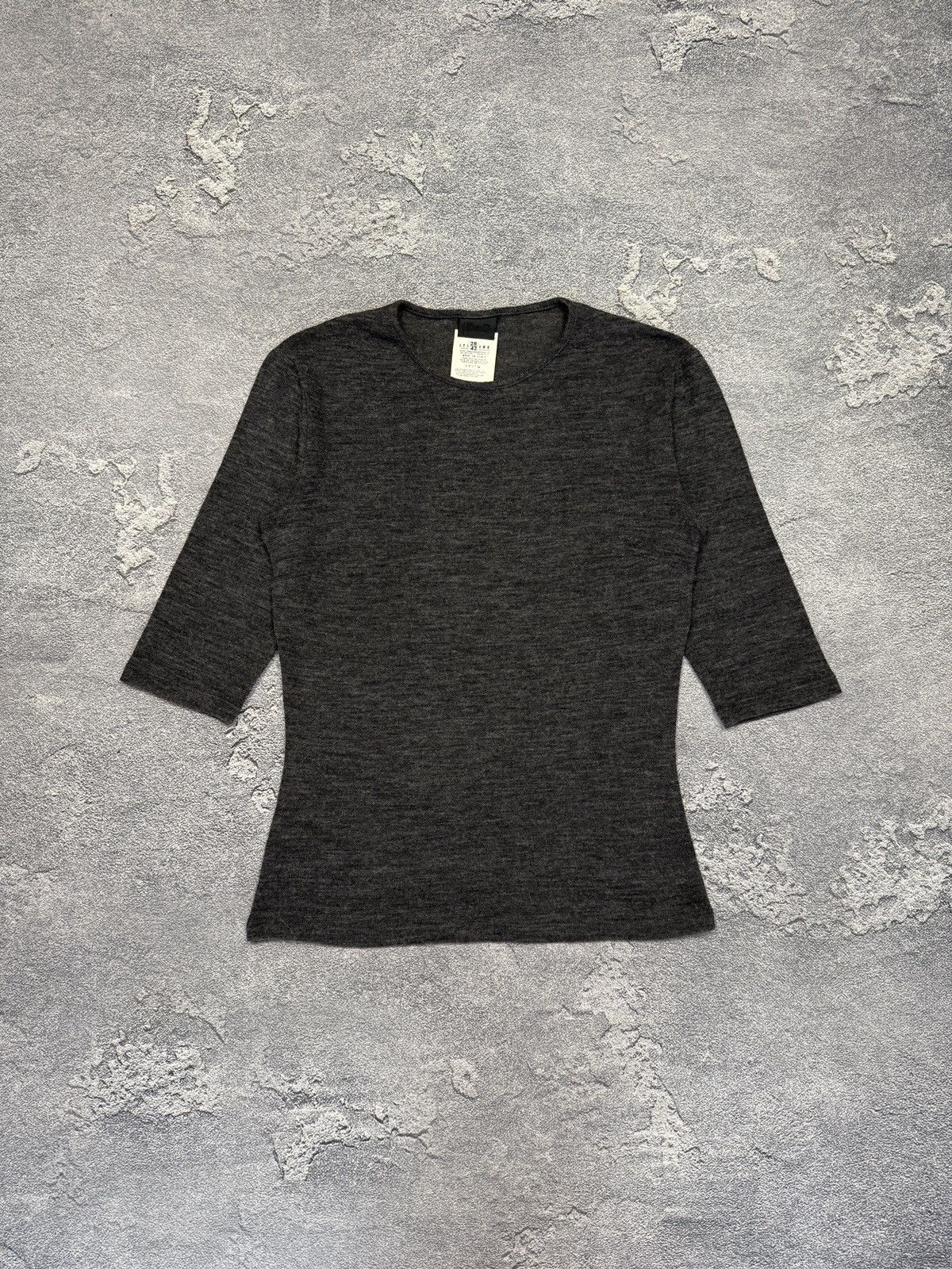 Designer × Dolce & Gabbana DOLCE&GABBANA VINTAGE WOOL T-Shirt Size M / US 6-8 / IT 42-44 - 1 Thumbnail