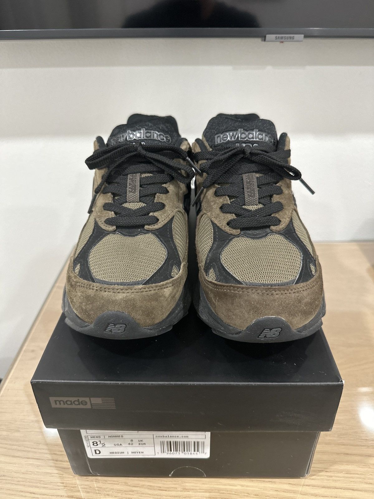 JJJJound × New Balance JJJJound x 990v3 New Balance Size US 8.5 / EU 41-42 - 3 Thumbnail