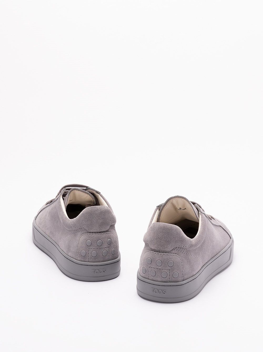 Tod's o1s22i1n0325 Suede Suede Lace-up Shoes in Mouse Grey Size US 11 / EU 44 - 3 Thumbnail