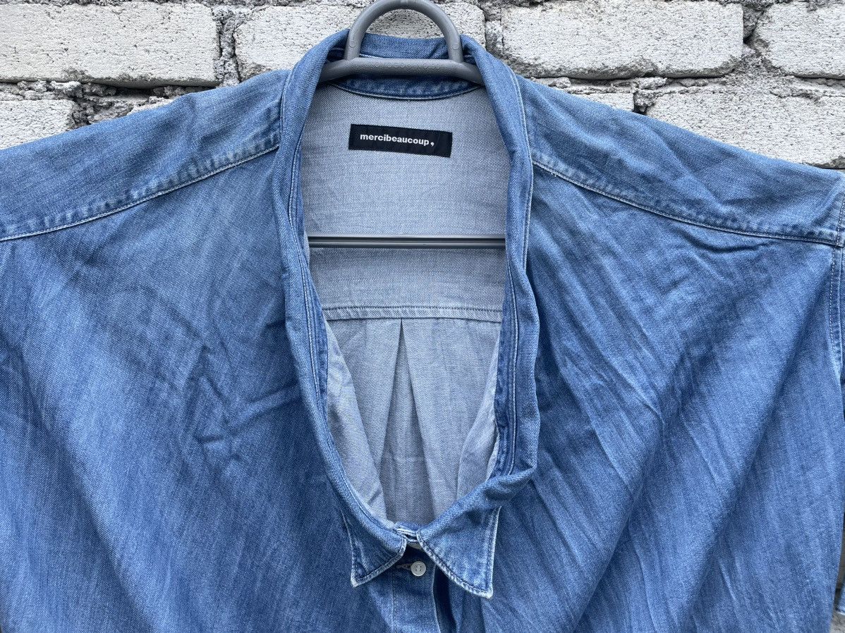 Issey Miyake × mercibeaucoup Mercibeaucorp Indigo Dye Baggy Hype Jacket Size S / US 4 / IT 40 - 3 Thumbnail