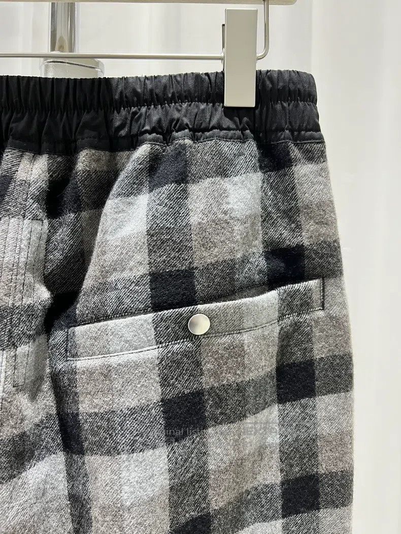 Rick Owens Rick Owens FW19 Wool Flannel Plaid Pants Size US 38 / EU 54 - 6 Thumbnail
