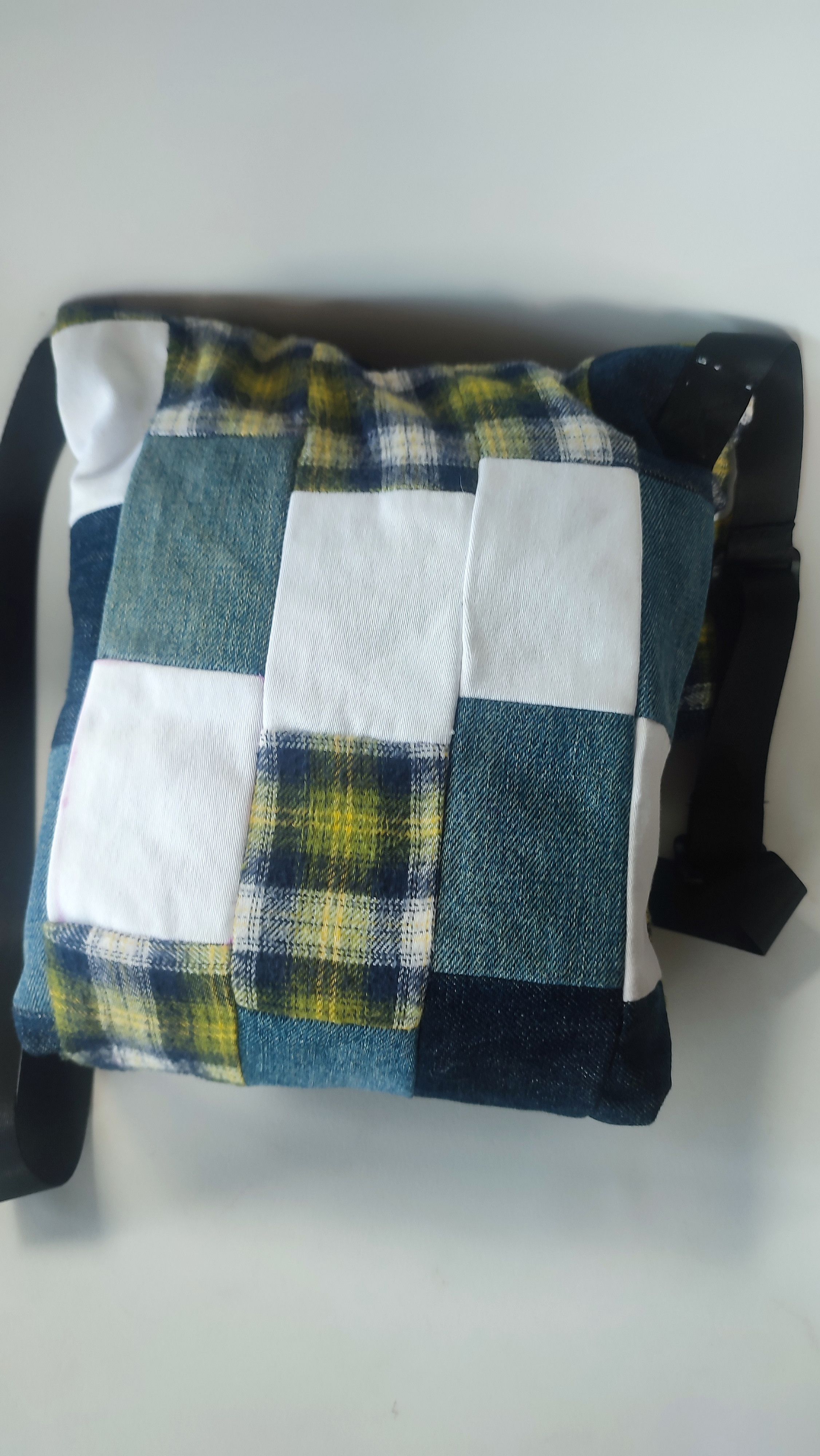 Edwin × Handmade Handmade patchwork denim bag remake old jeans Size ONE SIZE - 6 Thumbnail