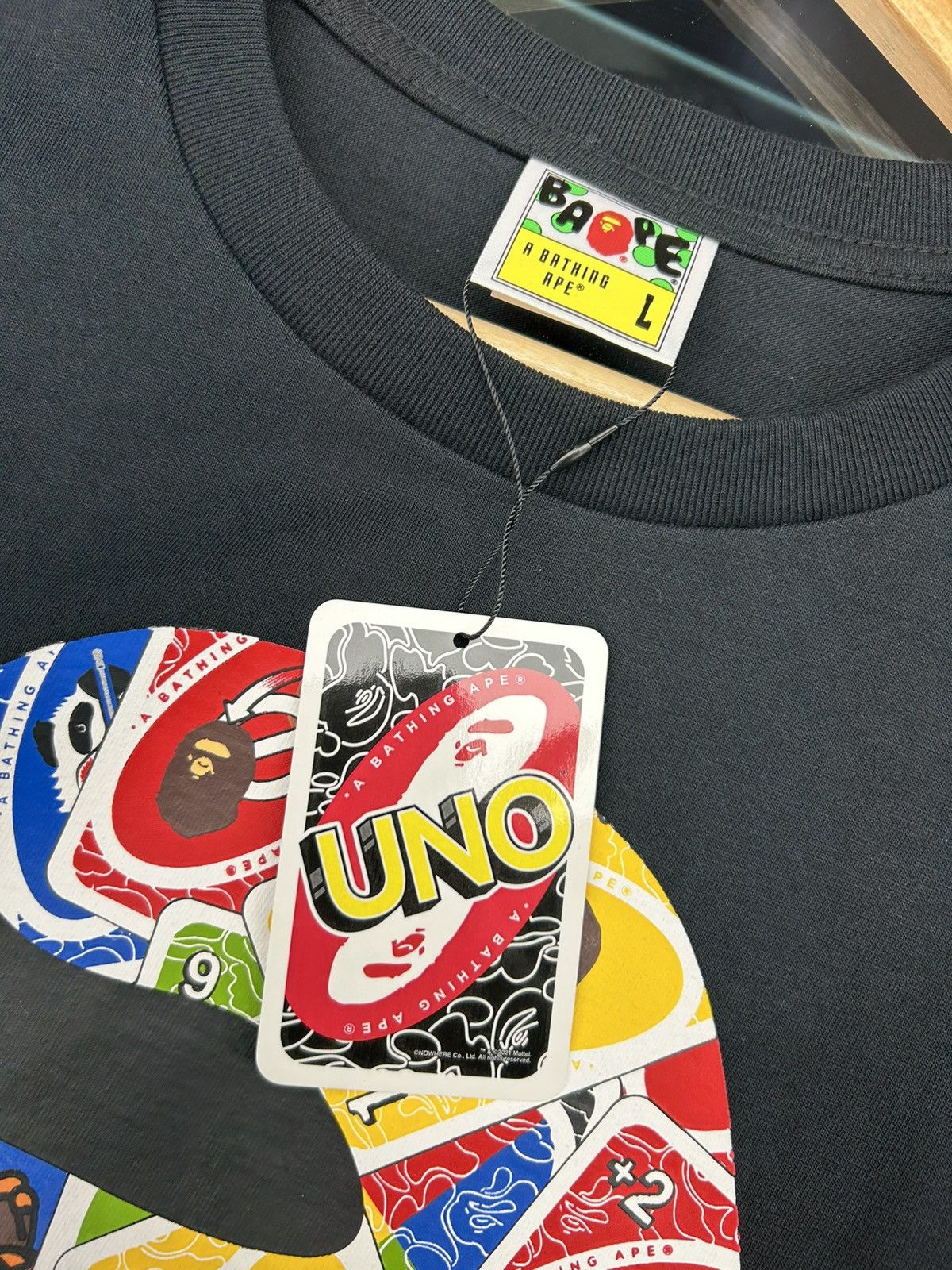 Bape Bape x UNO T-shirt Size US L / EU 52-54 / 3 - 4 Thumbnail