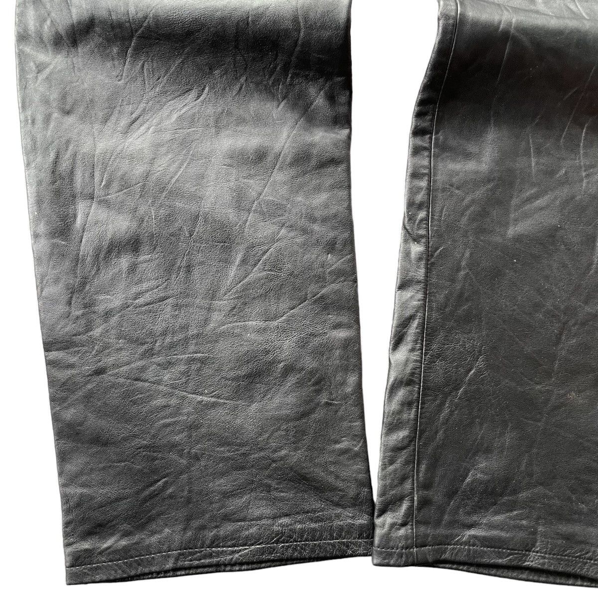 PPFM Vintage PPFM Leather Biker Pants Size US 29 - 10 Thumbnail