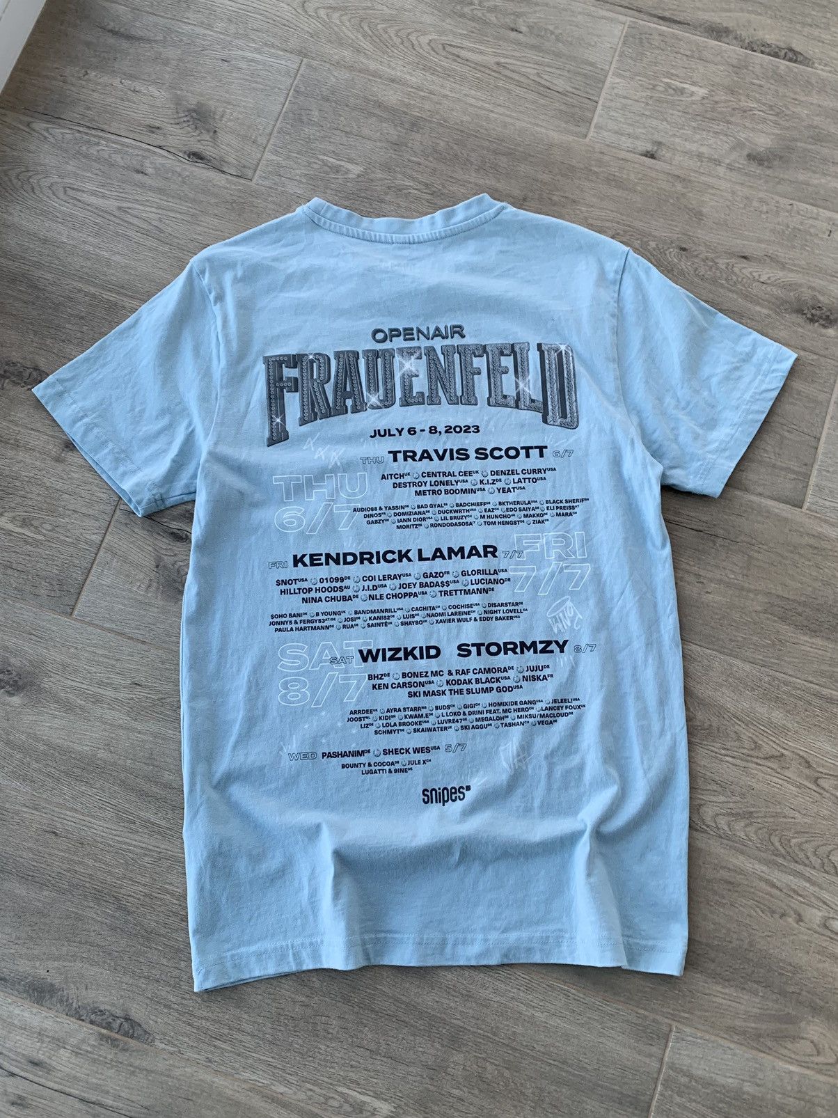 Rap Tees × Vintage 🔥OPEN AIR FRAUENFELD 2023 TEE Size US S / EU 44-46 / 1 - 3 Thumbnail