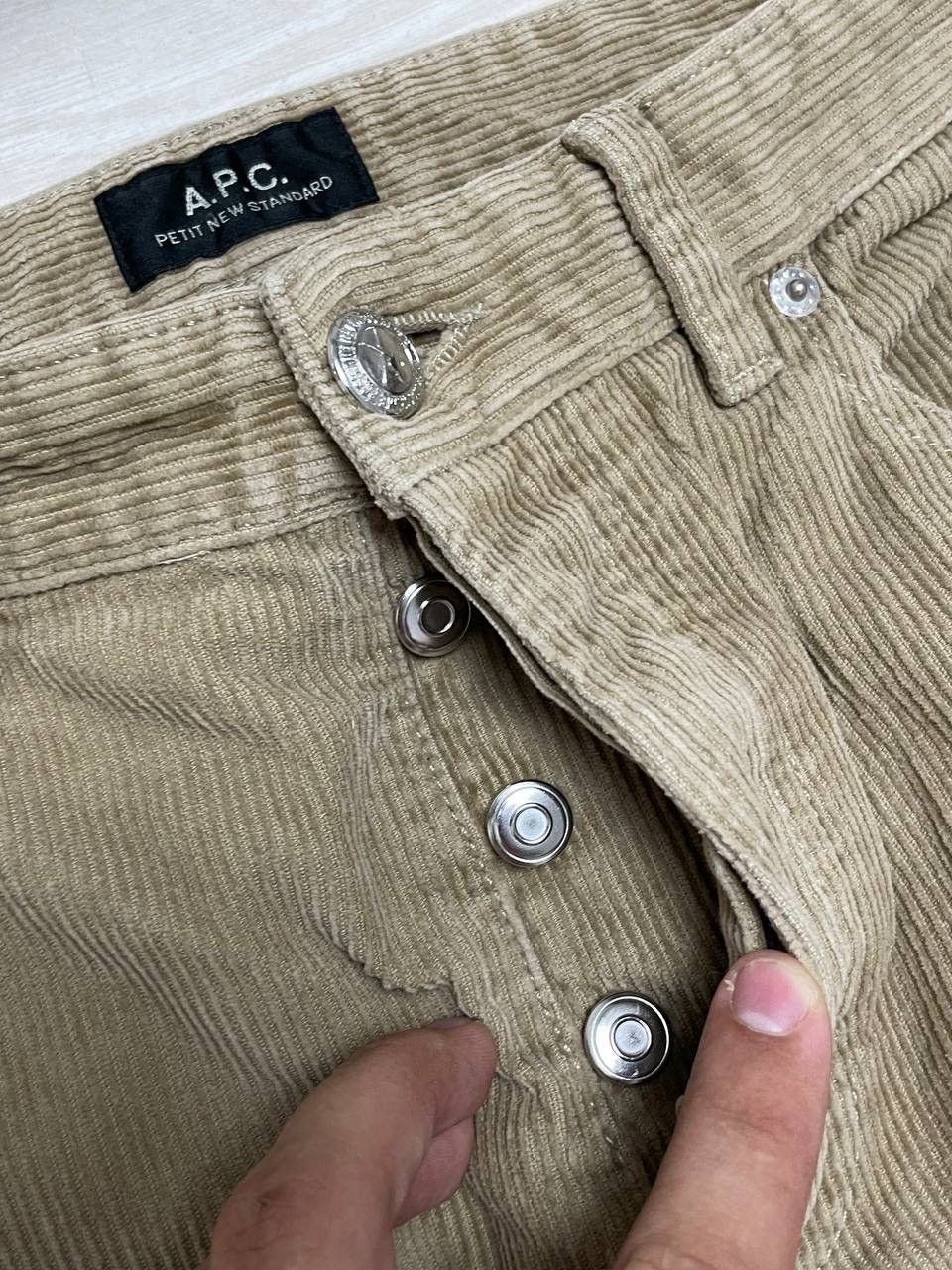 A.P.C. × Vintage A.P.C Vintage Velvet Pants 33 Size Luxury Brand Size US 33 - 8 Thumbnail