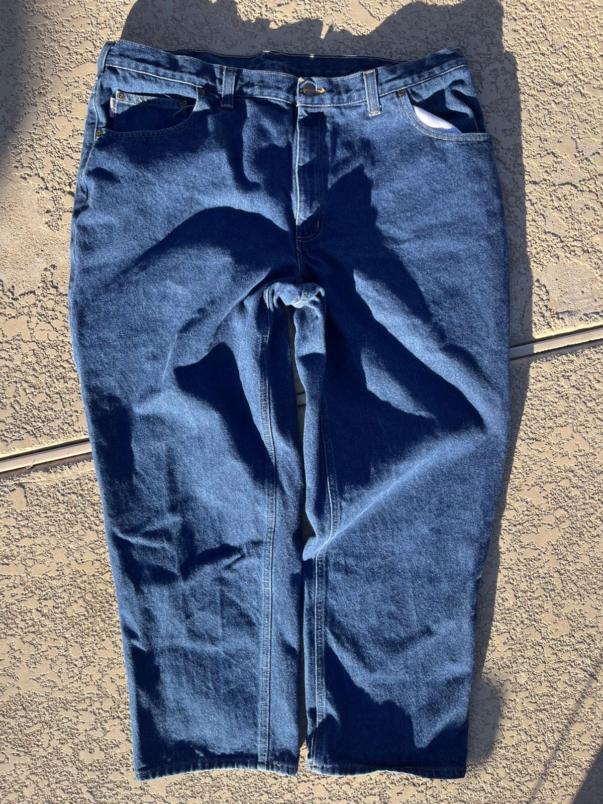 Carhartt × Vintage Cathartic Baggy Vintage Jeans 42x30 Size US 42 / EU 58 - 4 Thumbnail