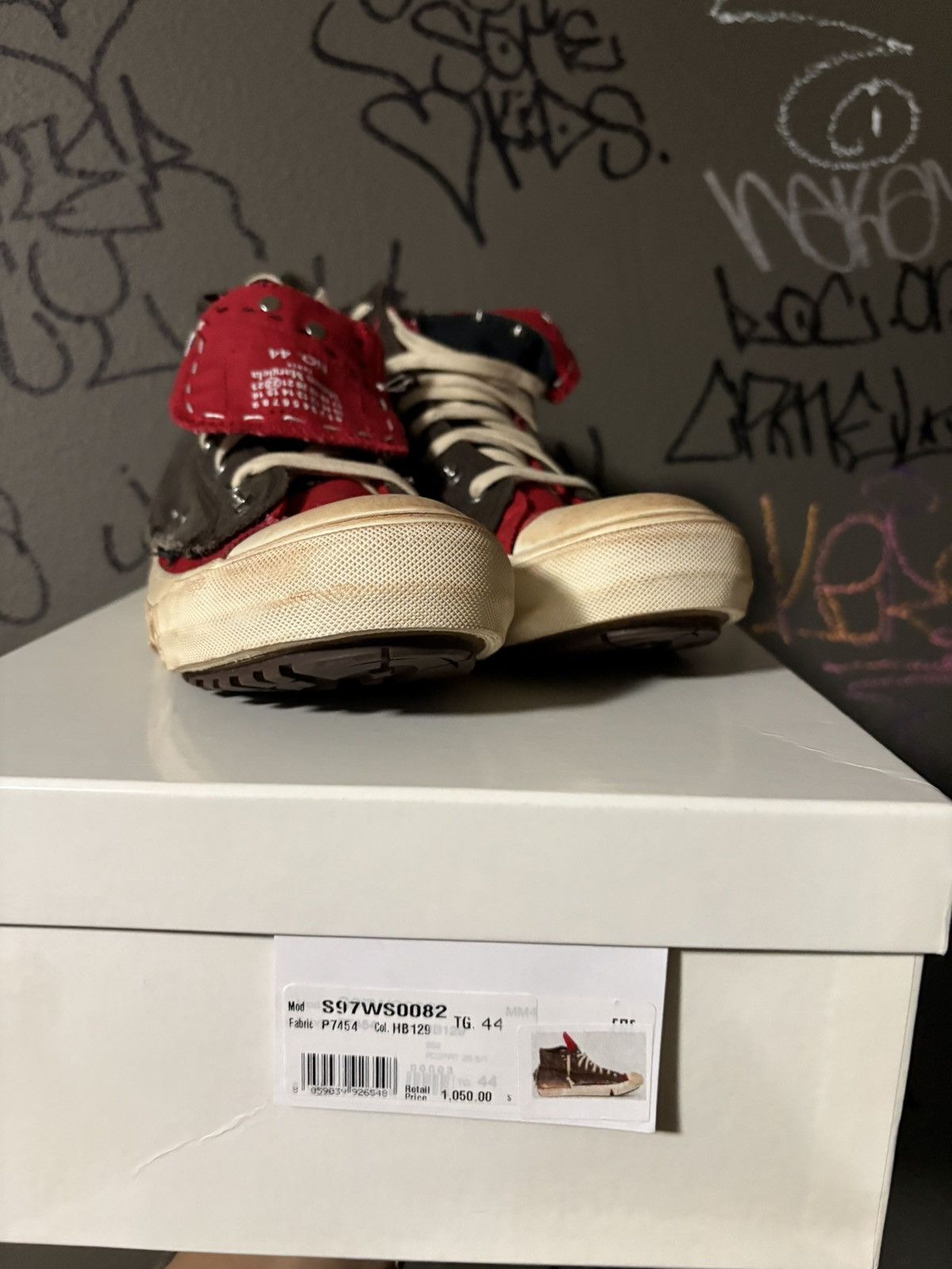 Maison Margiela Maison Margiela Loved To Death Sneaker Size US 11 / EU 44 - 3 Thumbnail