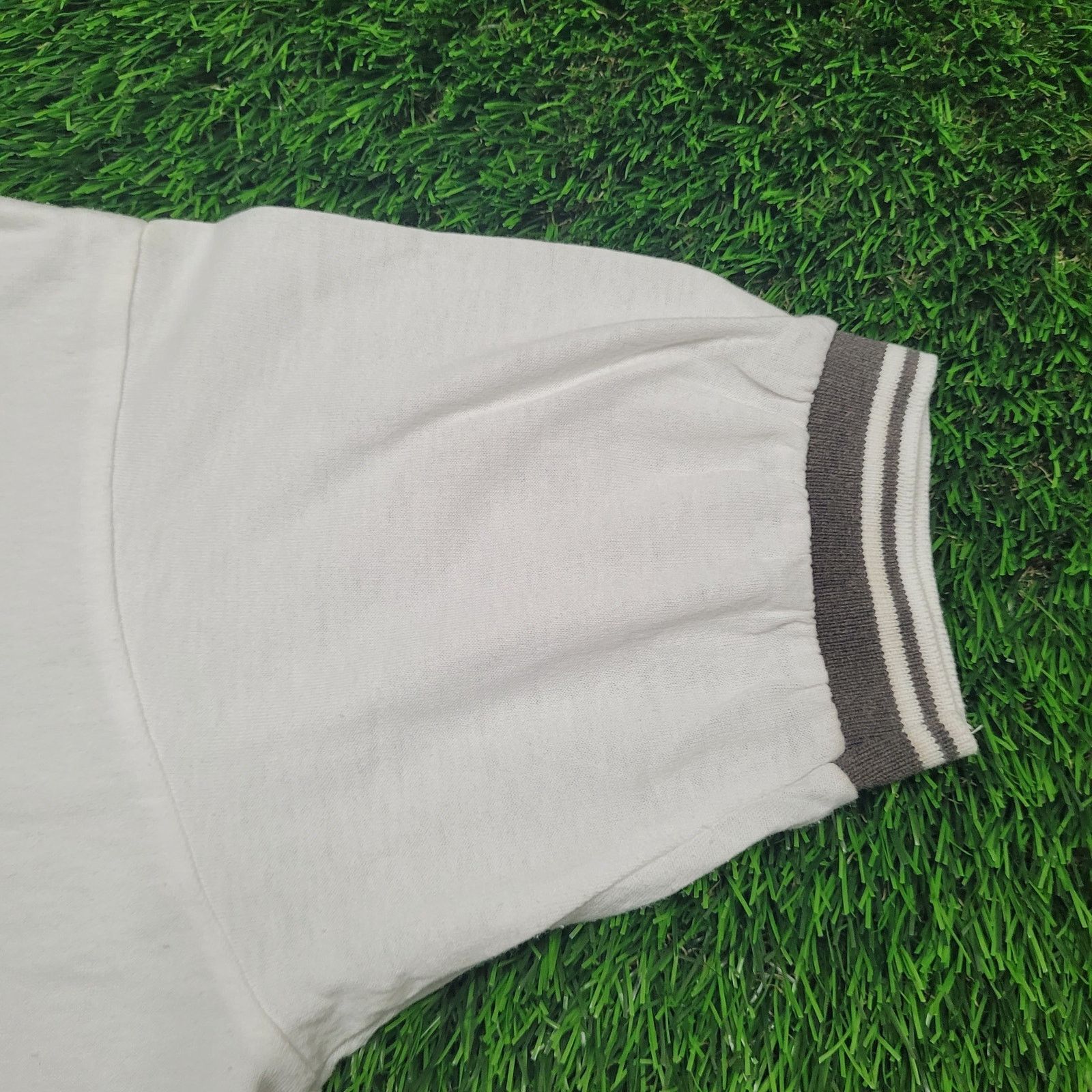 Other VTG 90s S'ADASS Donkey Pun Polo Shirt L Ringer Cuff Size US L / EU 52-54 / 3 - 5 Thumbnail
