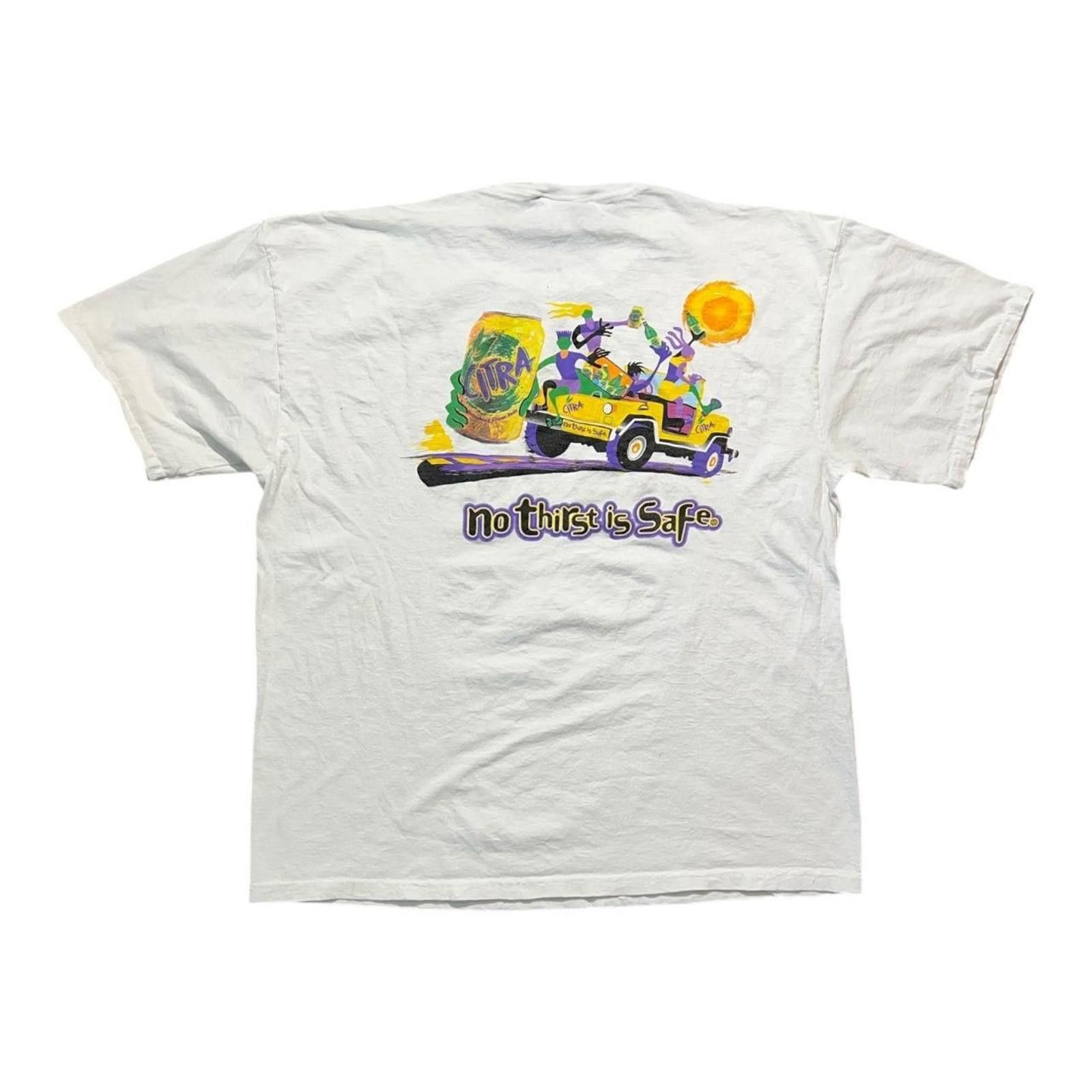 Designer Vintage Citra Soda T Shirt Mens Size US XL / EU 56 / 4 - 1 Thumbnail