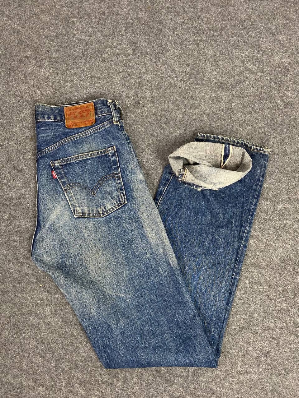 Levi's vintage levis 503b-xx big e selvedge denim nice design Size US 32 / EU 48 - 2 Thumbnail