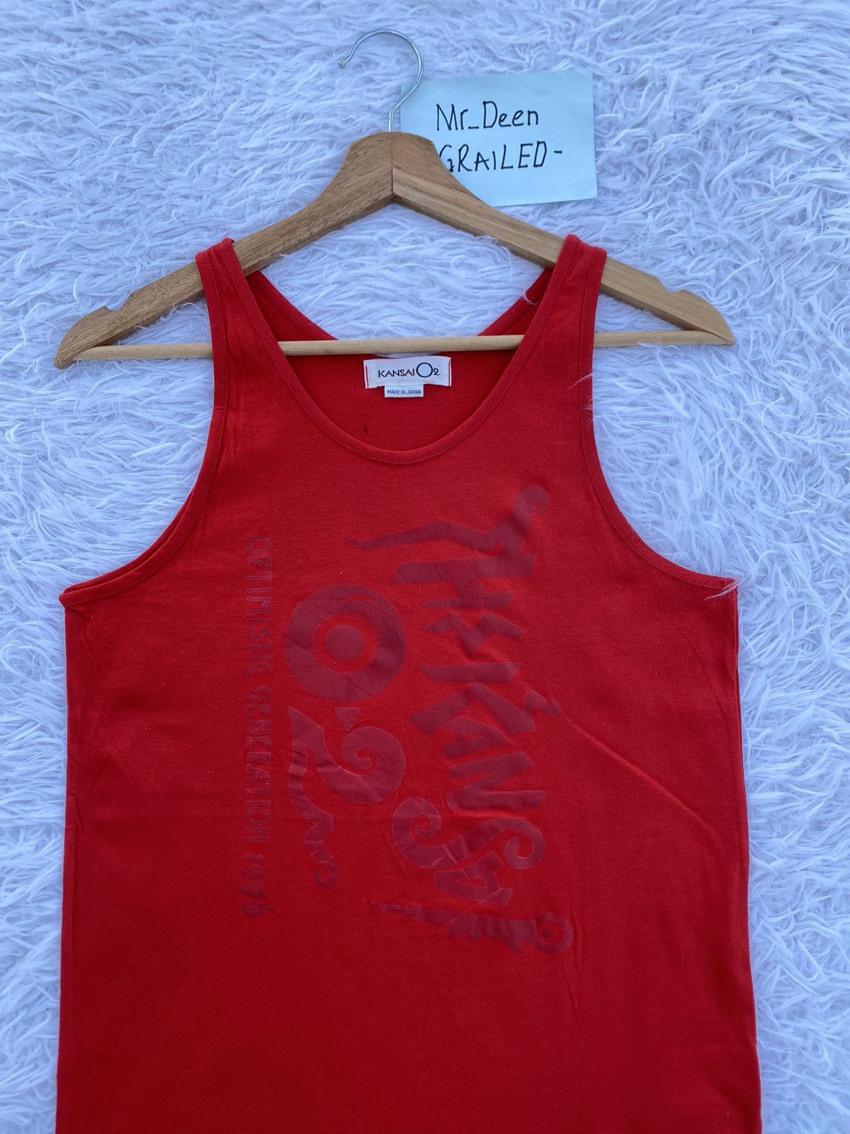 Kansai Yamamoto Rare Vintage Kansai Yamamoto Sleeveless Top Size US S / EU 44-46 / 1 - 5 Thumbnail