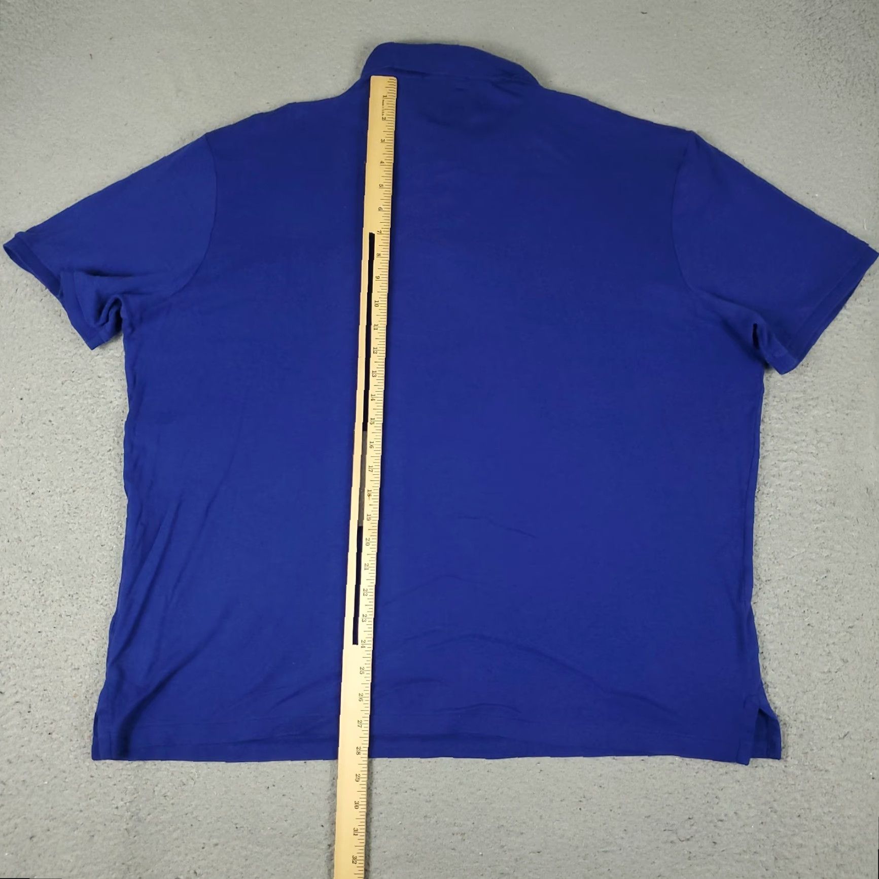 Ralph Lauren Ralph Lauren Polo Shirt Mens XL Blue Classic Fit Pony Casual Short Sleeve Polo Size US XL / EU 56 / 4 - 4 Thumbnail