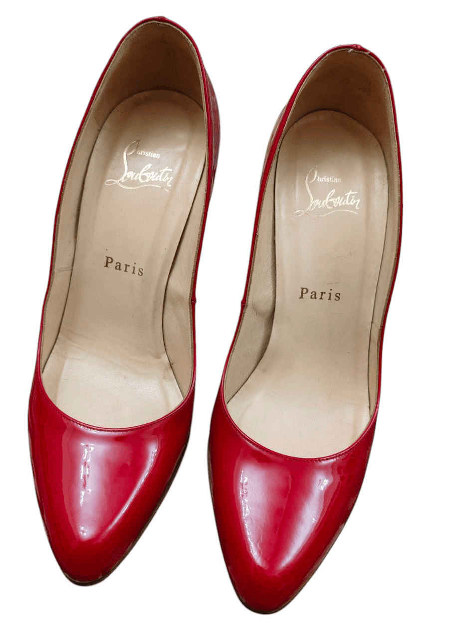 Christian Louboutin Christian Louboutin Red Heels Size US 7 / IT 37 - 6 Thumbnail