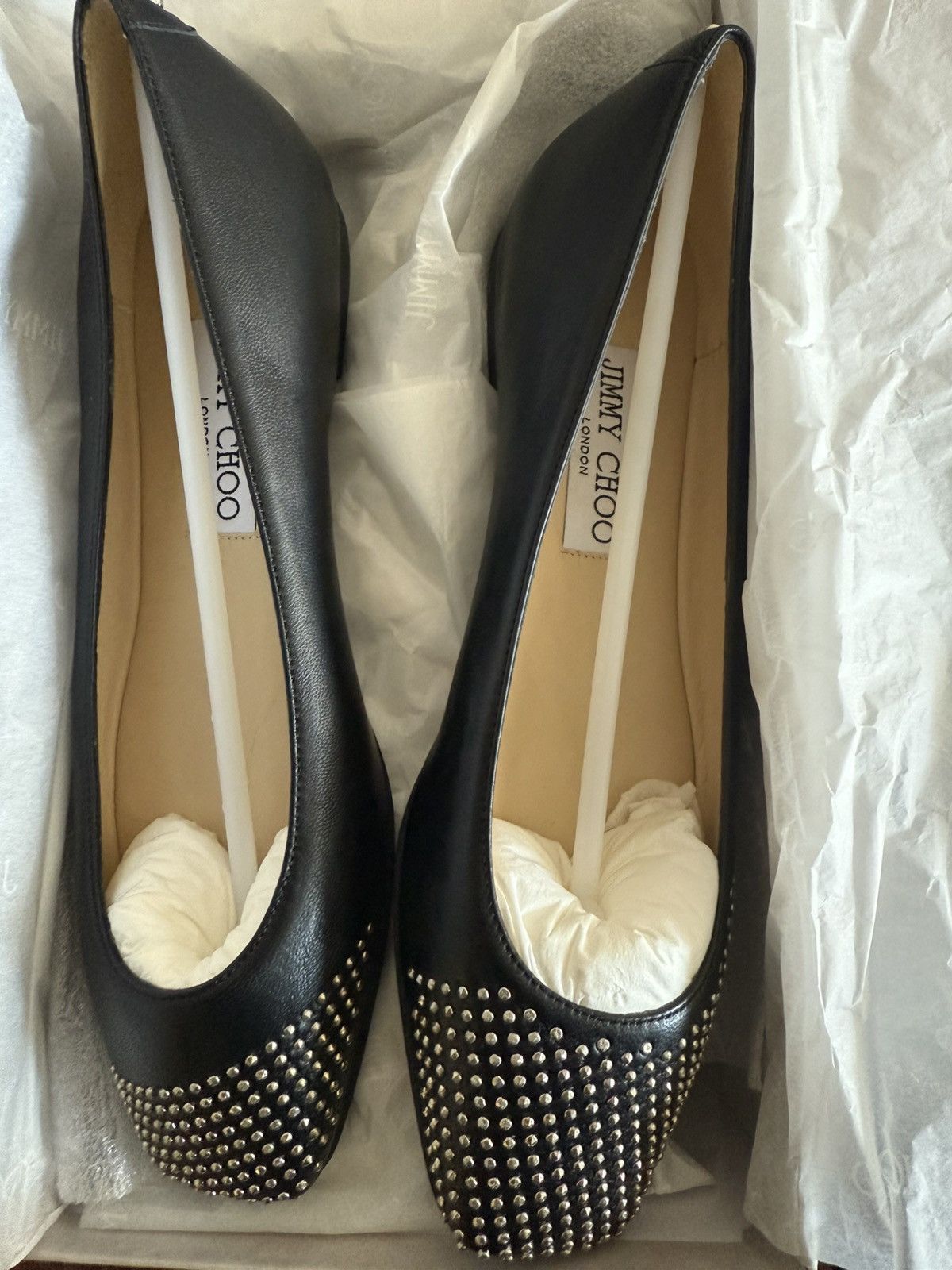 Jimmy Choo Ballerina Flats Davia Black