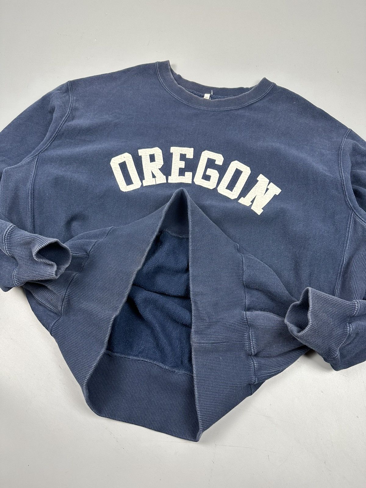 Vintage Vintage Oregon Heavy Crewneck Sweatshirt Size US M / EU 48-50 / 2 - 7 Thumbnail