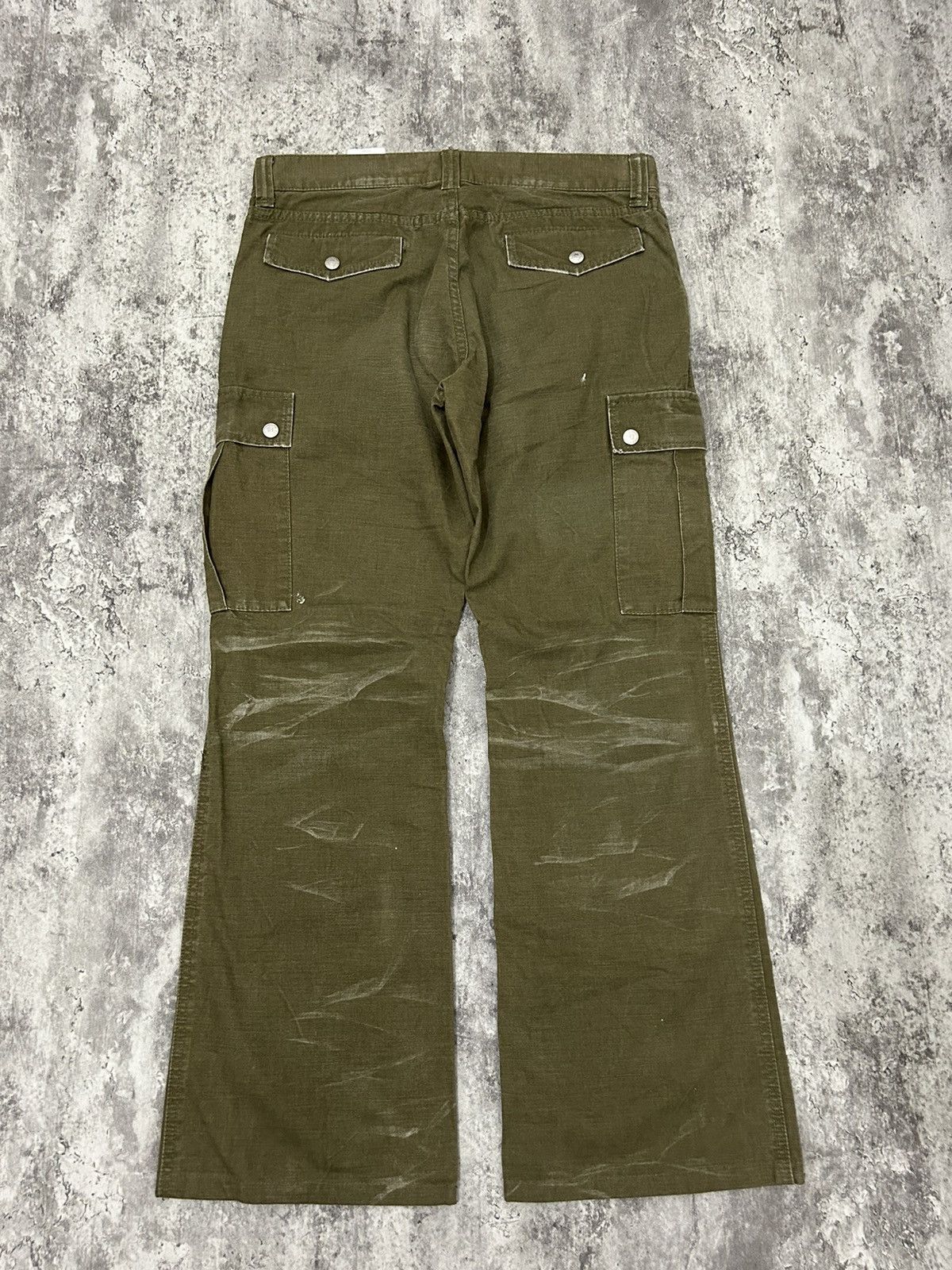 Hysteric Glamour × Japanese Brand × Tete Homme Ufin & Sons Japan Cargo Pants Size US 33 - 2 Thumbnail