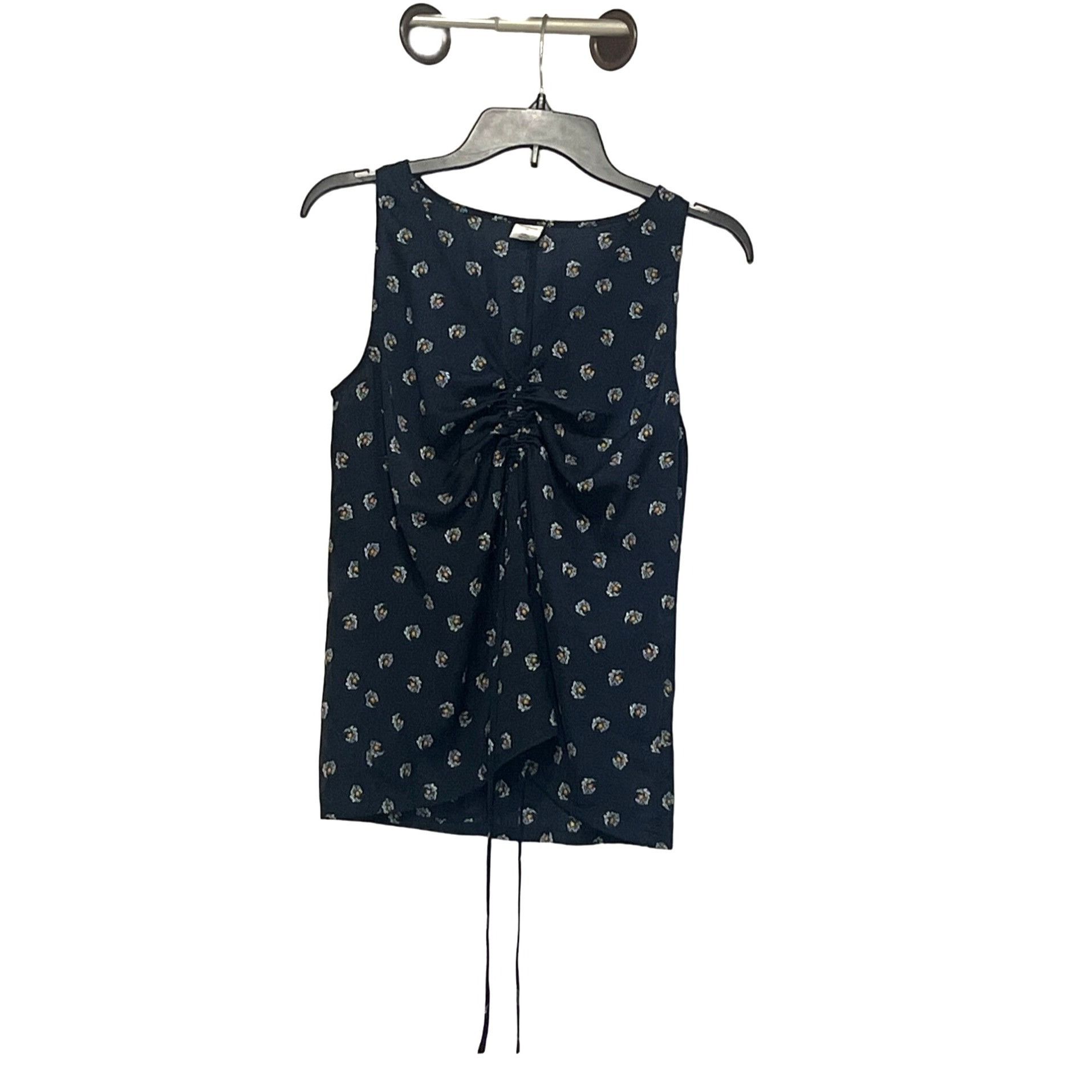 Other Melrose and Market Cinched Front Top In Navy Esme Clip Flora Size XS / US 0-2 / IT 36-38 - 4 Thumbnail