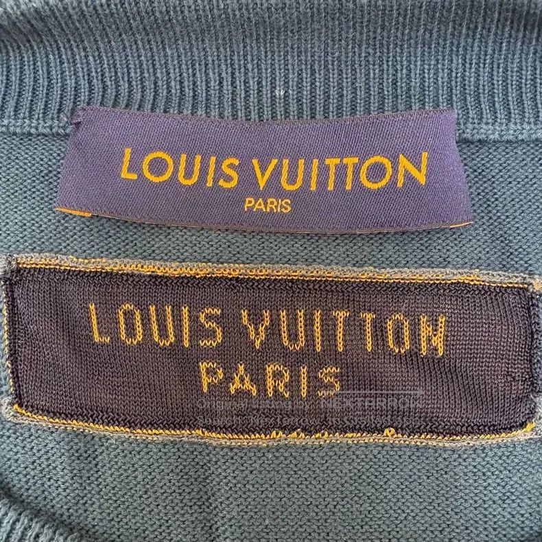 Louis Vuitton Louis Vuitton Blue logo graphic short sleeves Size US L / EU 52-54 / 3 - 3 Thumbnail