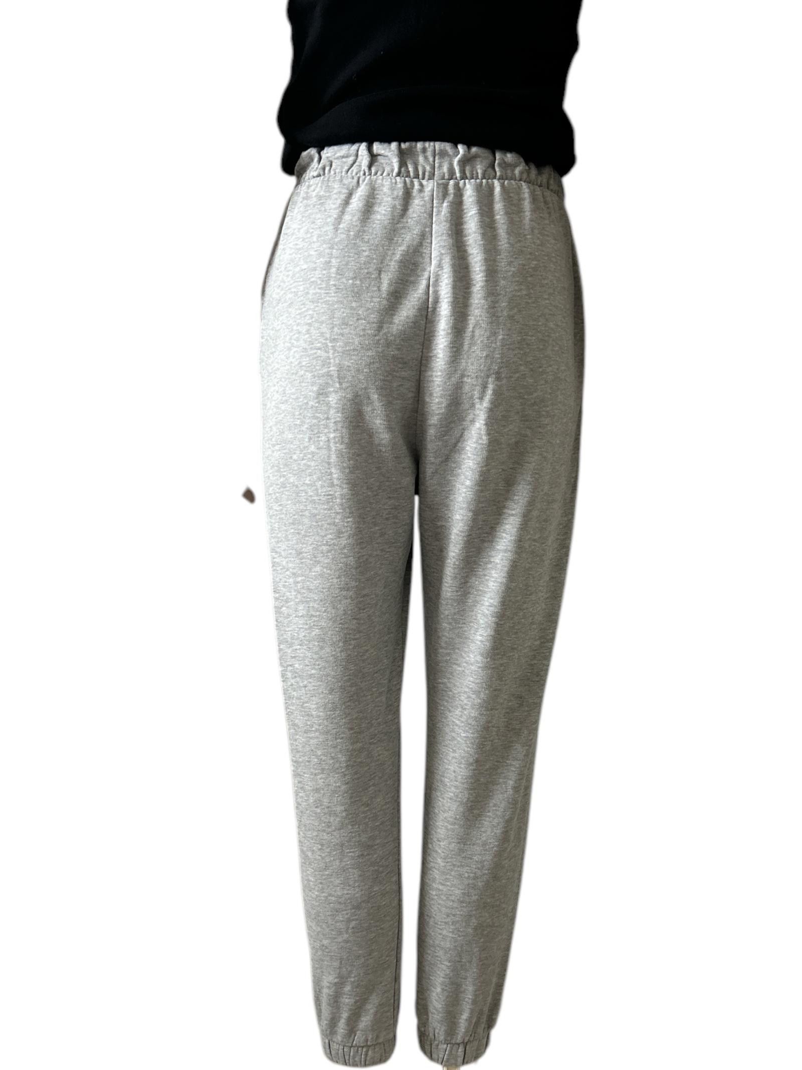 Zara Abercrombie & Fitch Women's Grey Jogger Pants Size 28" / US 6 / IT 42 - 4 Thumbnail