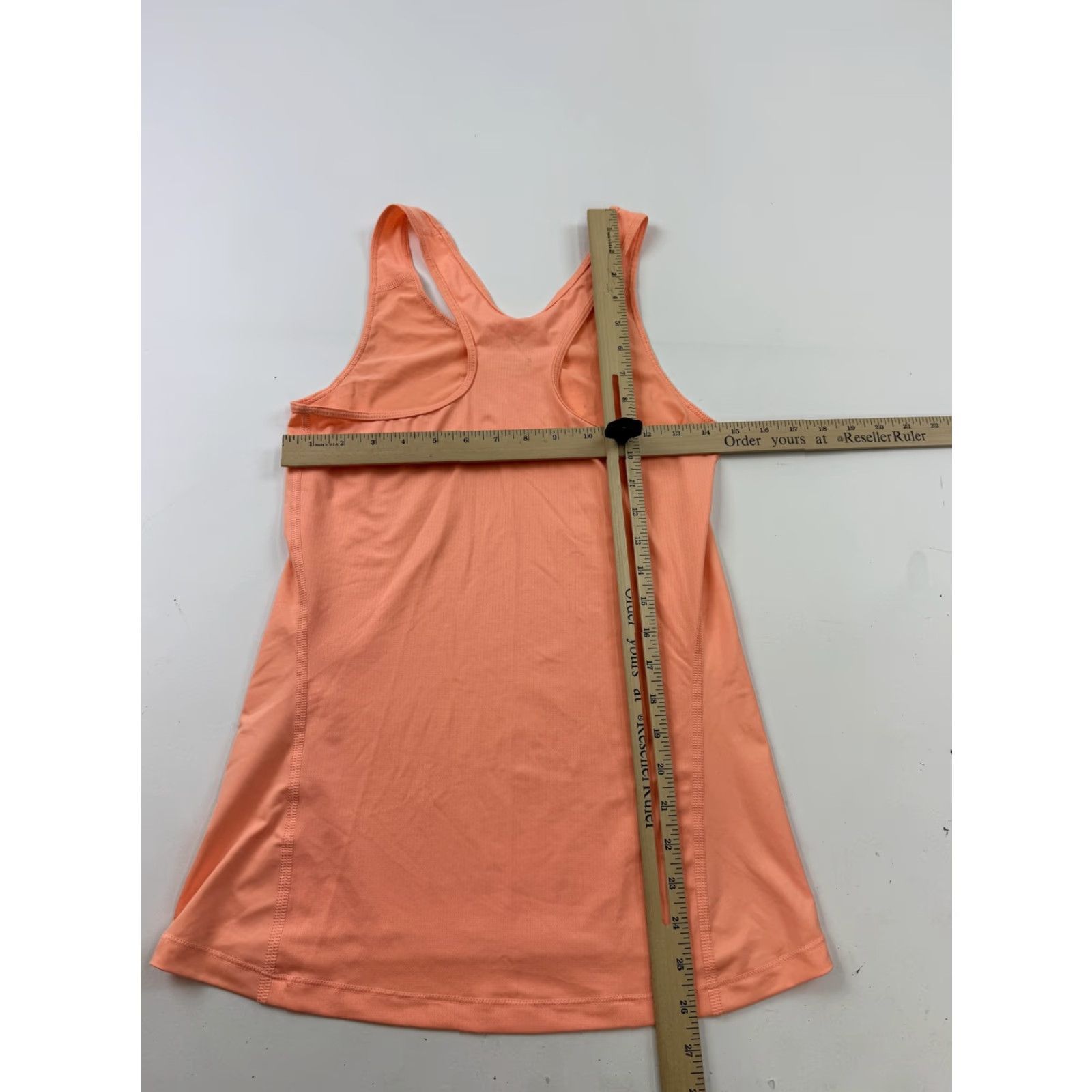 Nike Nike Tank Top Womens M Orange Dri-FIT Racerback Running Gym Athletic Sleeveless Scoop Neck Size M / US 6-8 / IT 42-44 - 6 Thumbnail
