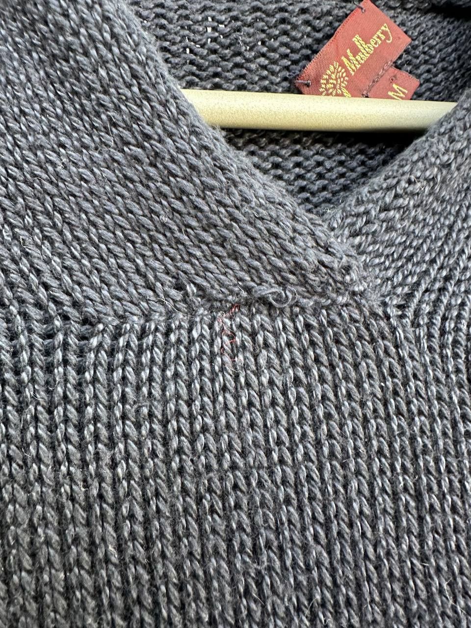 Mulberry Mulberry Luxury Knit Hoodie Jumper Vintage Rare Hand-Finishe Size US M / EU 48-50 / 2 - 10 Thumbnail