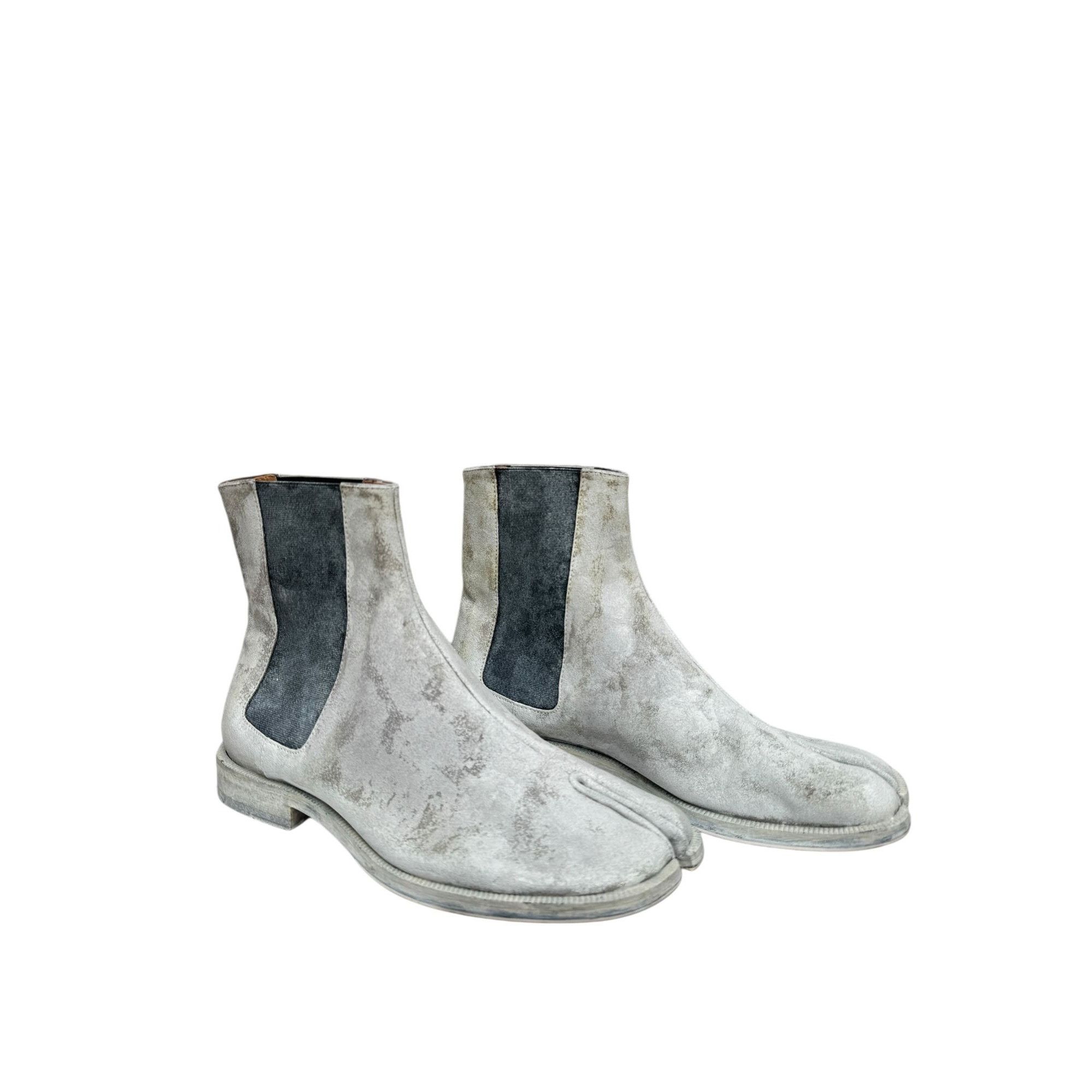 Maison Margiela Painted Chelsea Tabi Boots Size US 7 / EU 40 - 1 Thumbnail