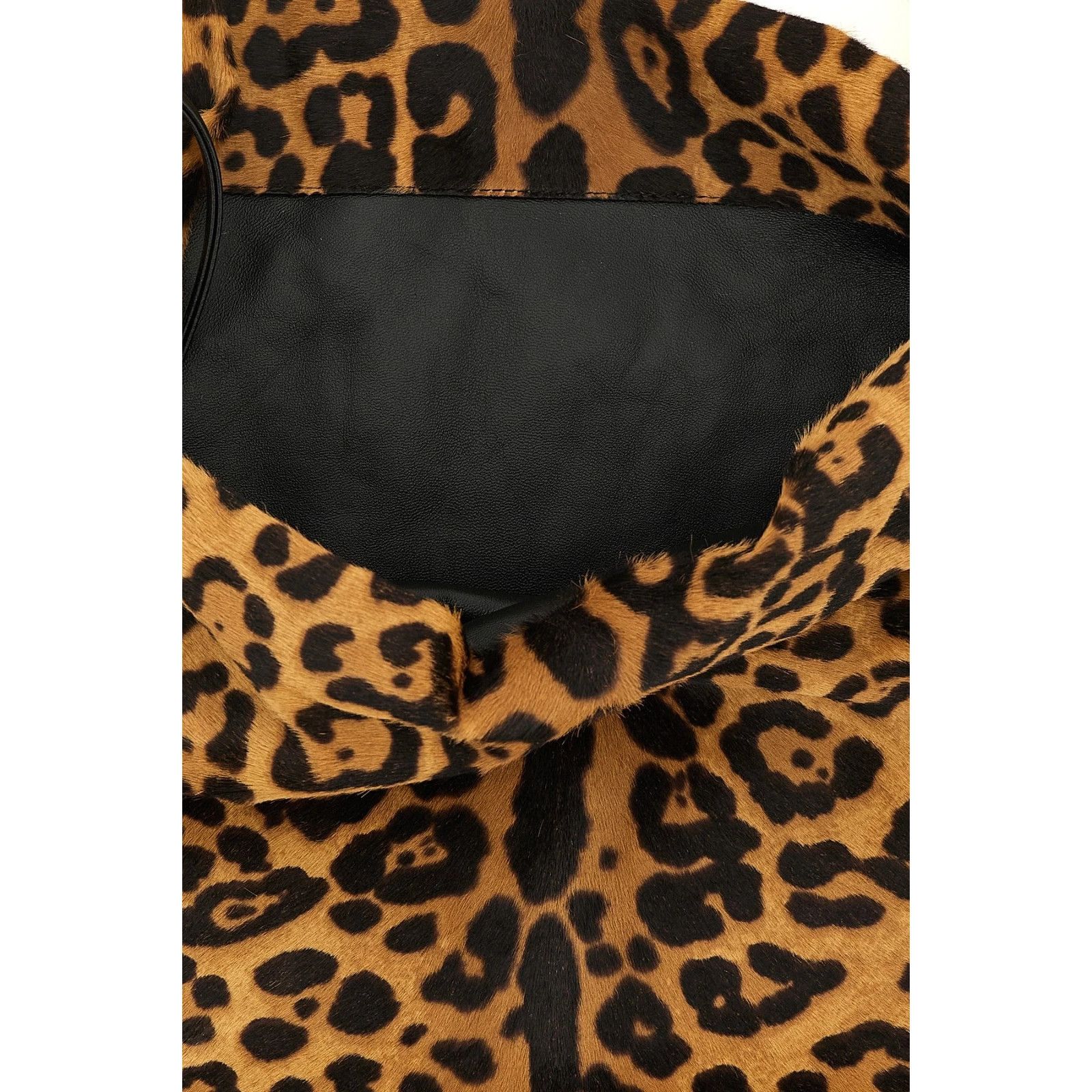 Saint Laurent Paris SAINT LAURENT $4900 Amalia Medium Naturel Pony Hair Leather Size ONE SIZE - 4 Thumbnail