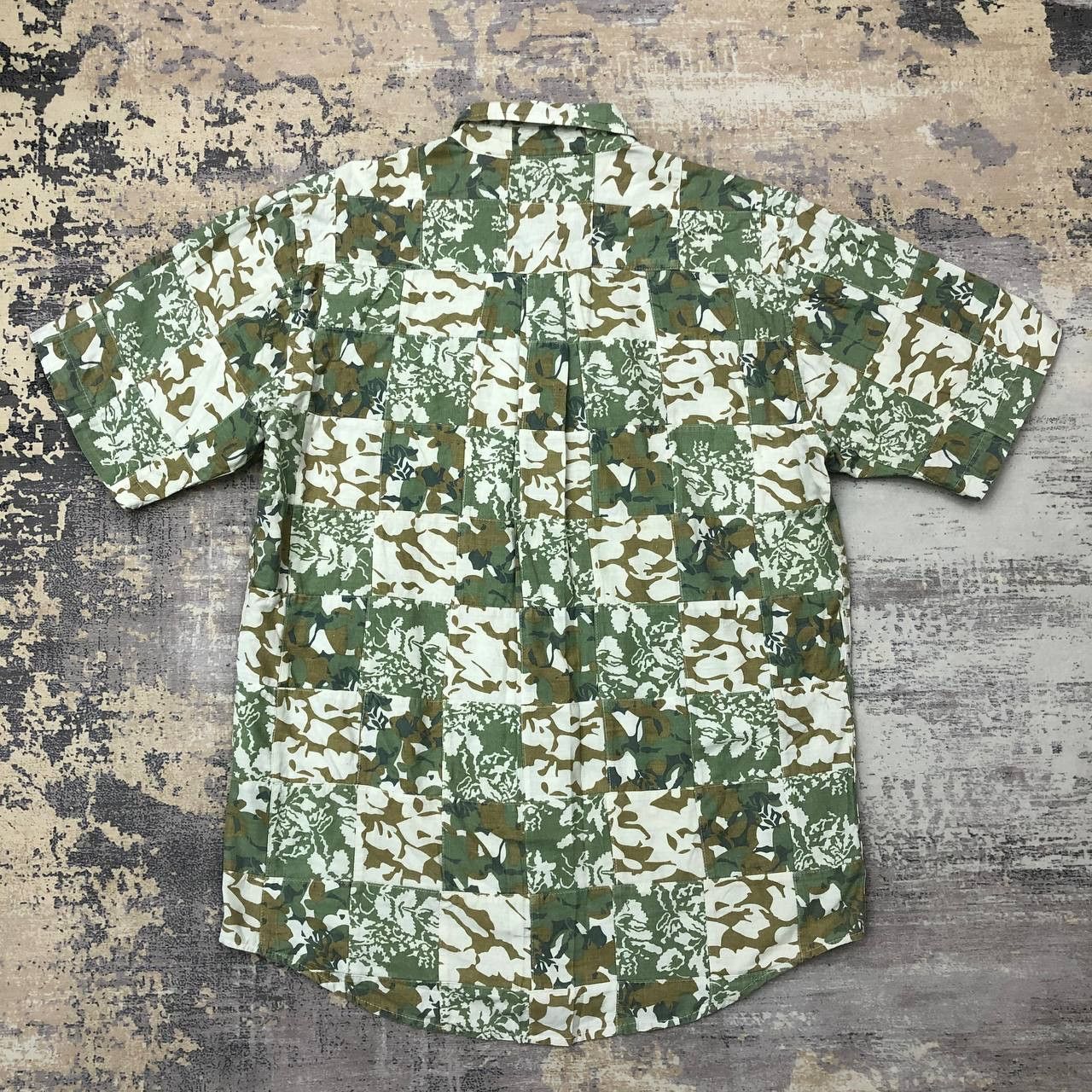 Stussy T162 STUSSY X SURPLUS PATCHWORK SHIRTS Size US S / EU 44-46 / 1 - 4 Thumbnail